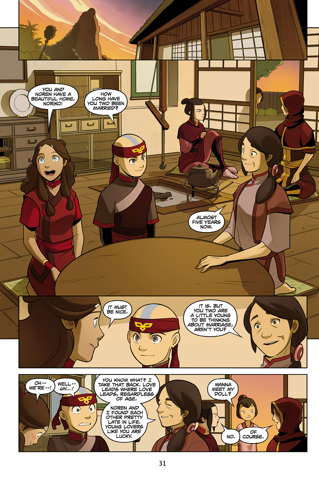 Read online Nickelodeon Avatar: The Last Airbender - The Search comic -  Issue # Part 2 - 32