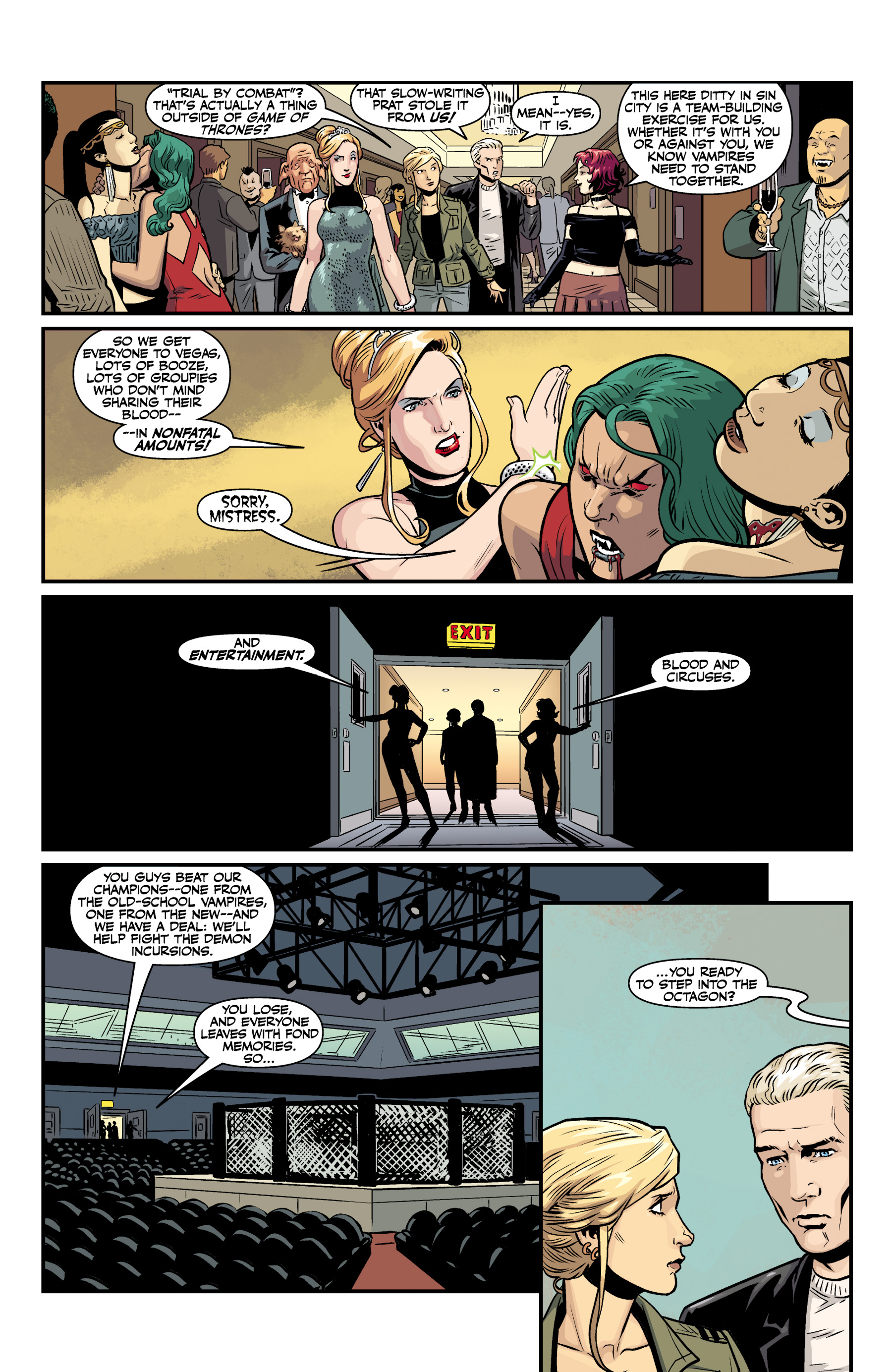 Read online Buffy the Vampire Slayer Season Ten comic -  Issue #21 - 12