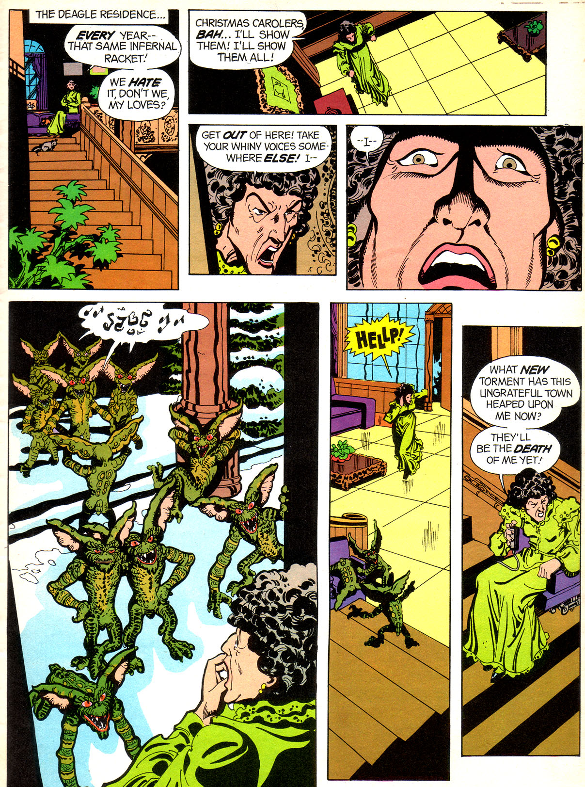 Read online Gremlins: The Official Comic Strip Adaptation comic -  Issue # Full - 45