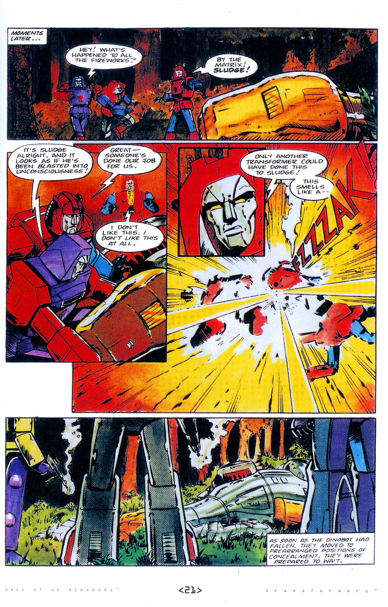 Read online The Transformers: Best of UK: Dinobots comic -  Issue #2 - 24