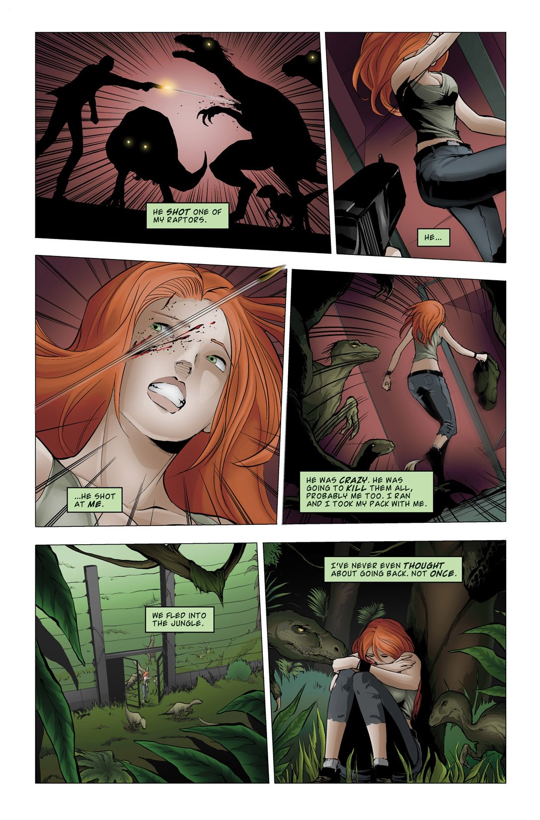 Read online Jurassic Park: Dangerous Games comic -  Issue #2 - 9