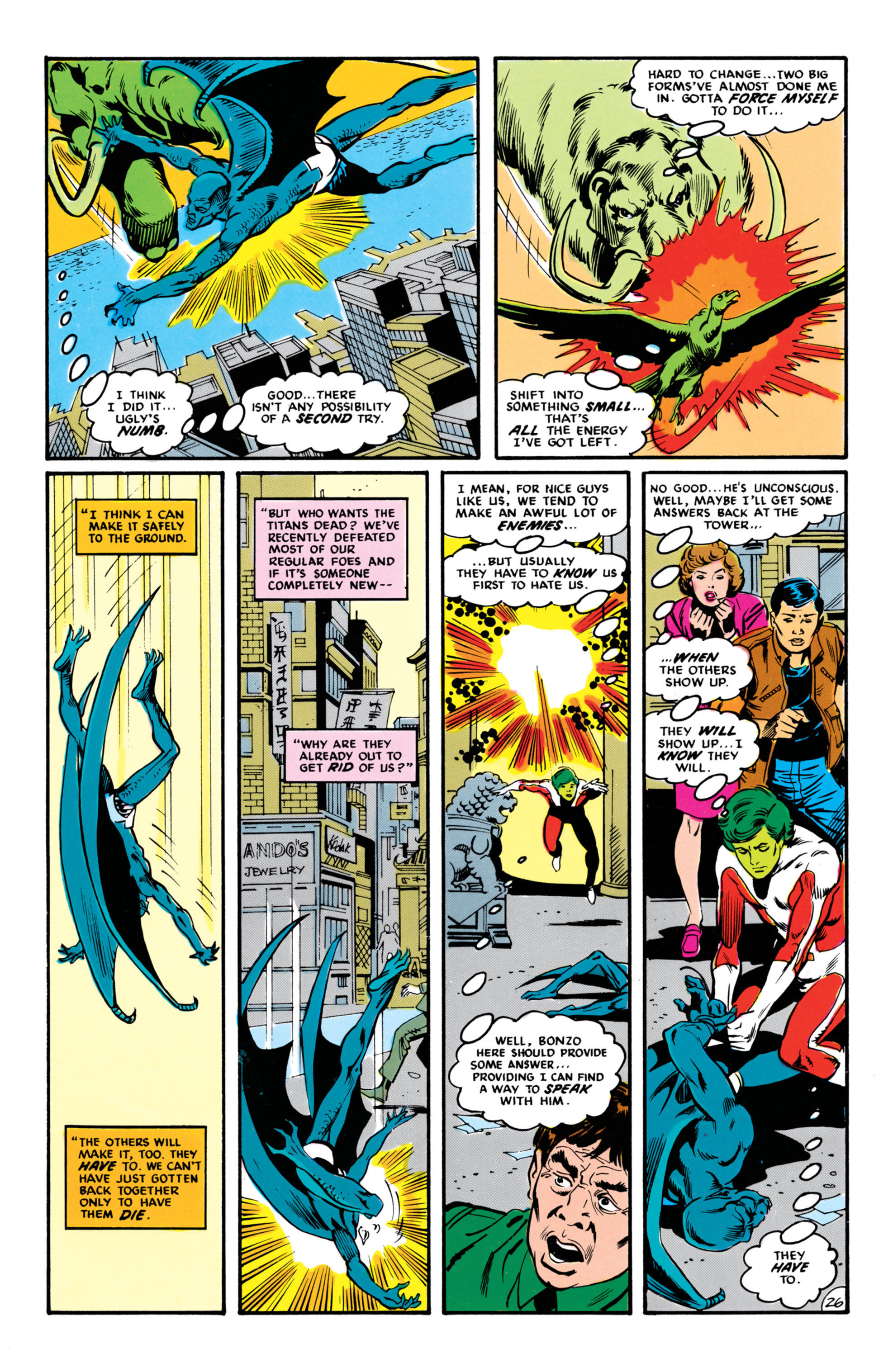 Read online The New Teen Titans (1984) comic -  Issue #24 - 27