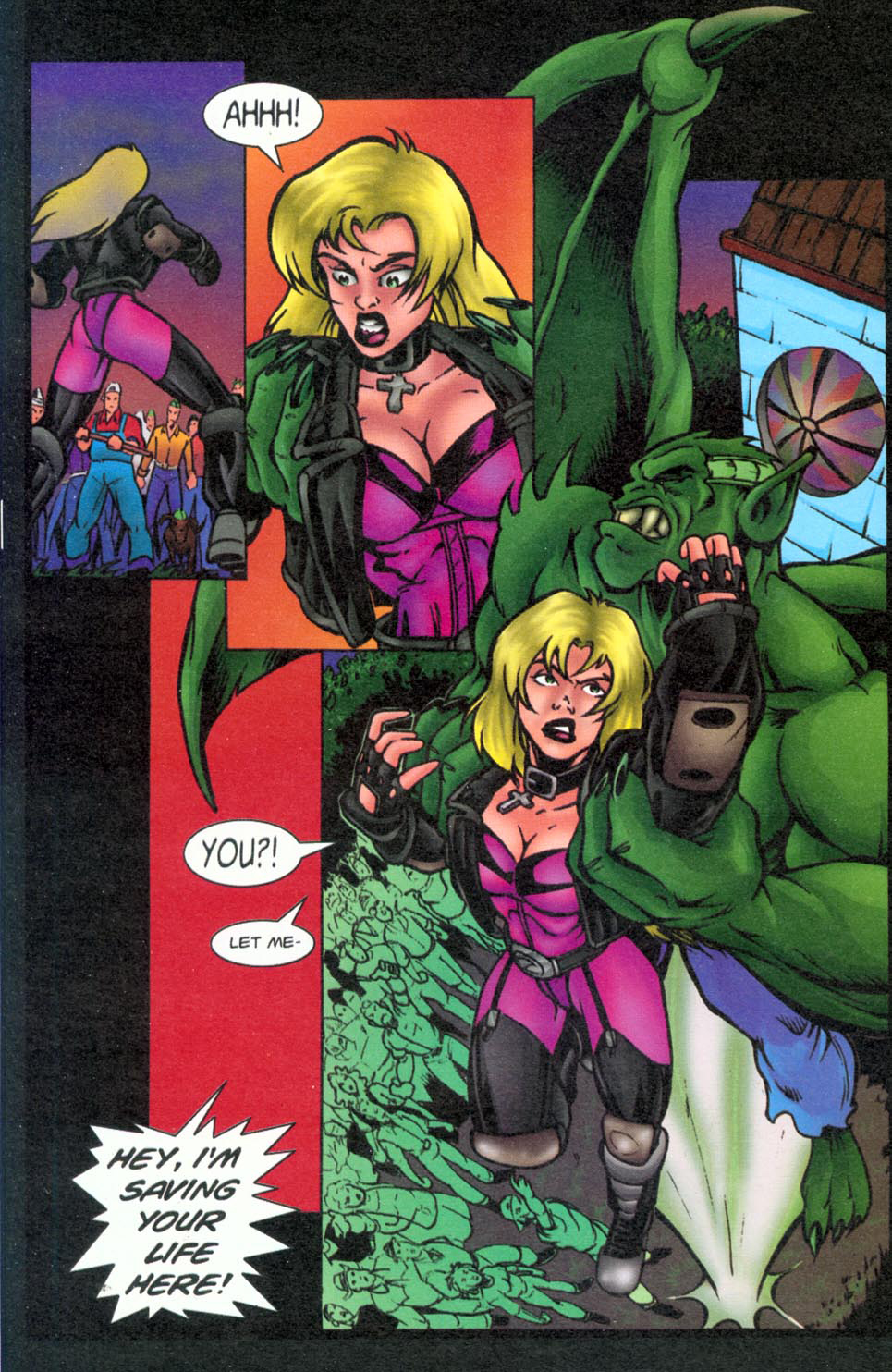 Read online Shotgun Mary:  Deviltown comic -  Issue # Full - 13