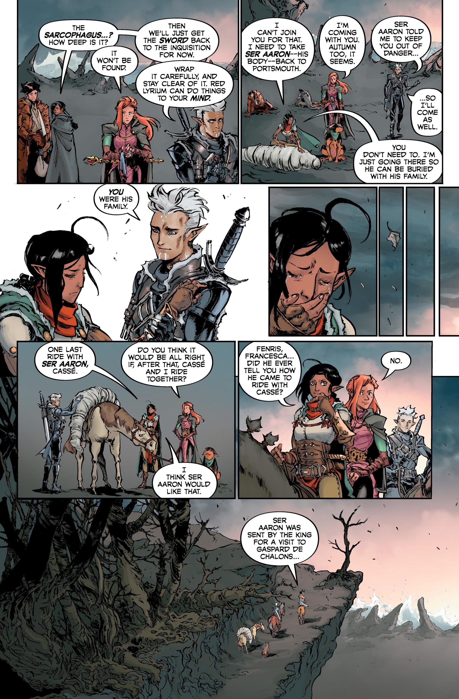 Read online Dragon Age: Wraiths of Tevinter comic -  Issue # TPB (Part 2) - 85
