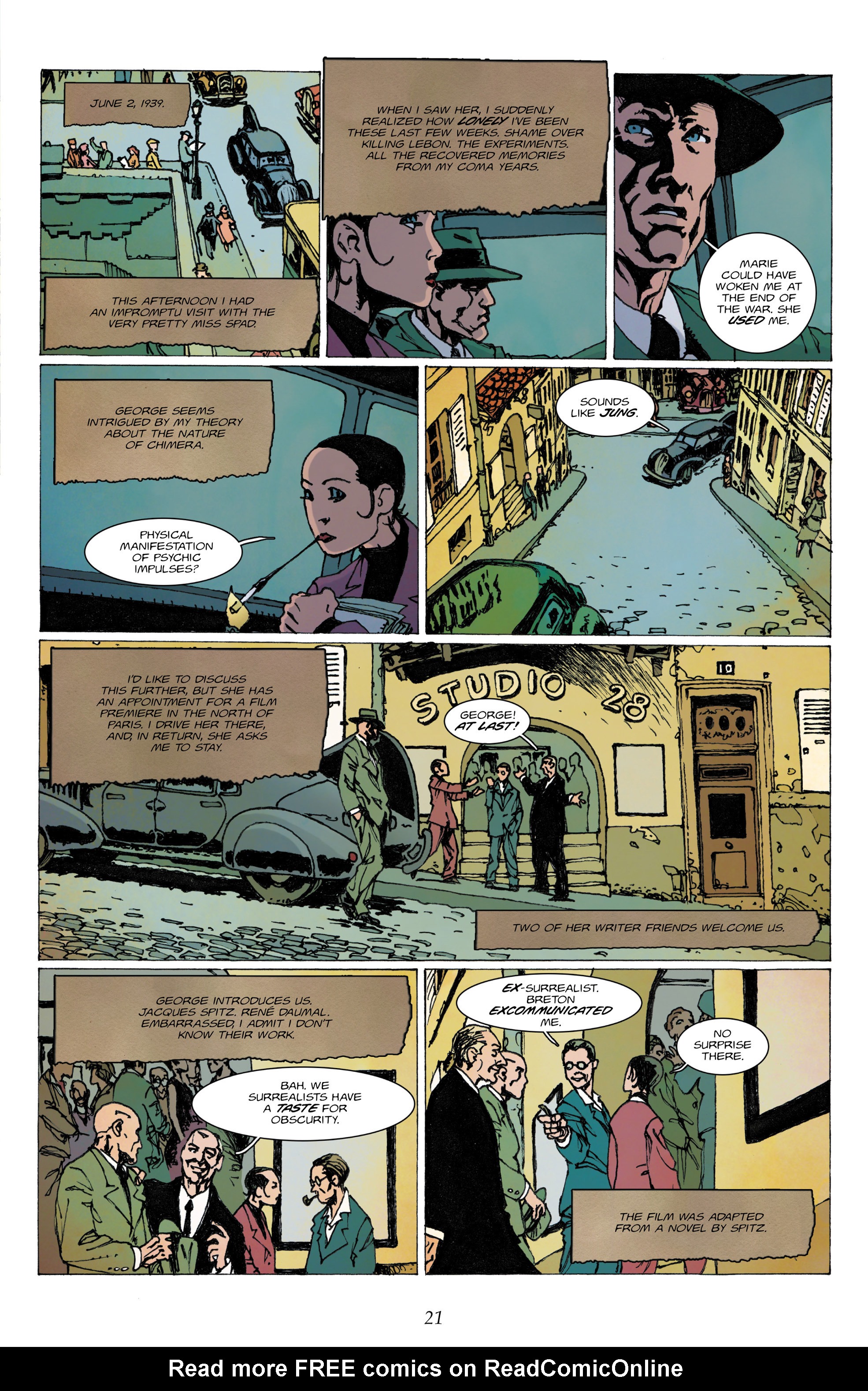 Read online The Chimera Brigade comic -  Issue #3 - 23