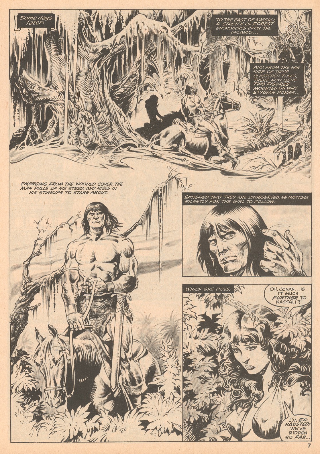 Read online The Savage Sword Of Conan comic -  Issue #60 - 7