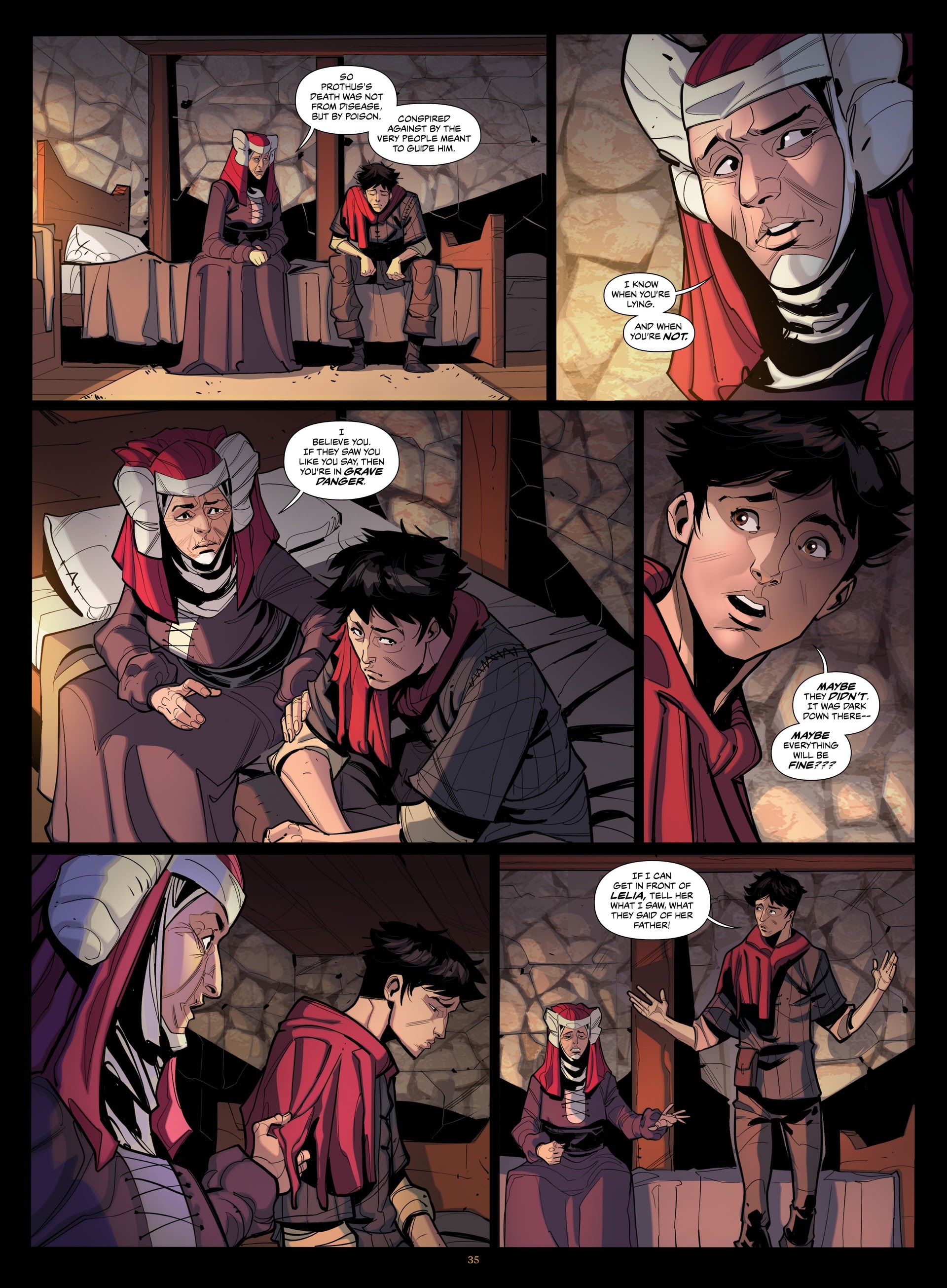 Read online Winds of Numa Sera comic -  Issue # TPB (Part 1) - 35