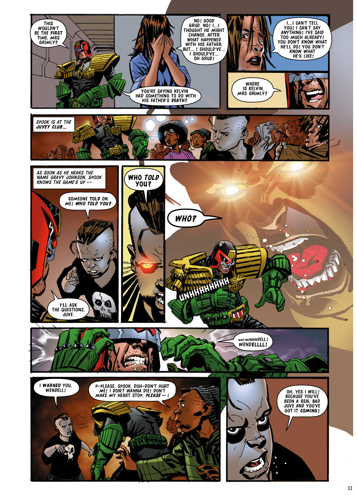 Read online Judge Dredd: The Complete Case Files comic -  Issue # TPB 33 (Part 1) - 35