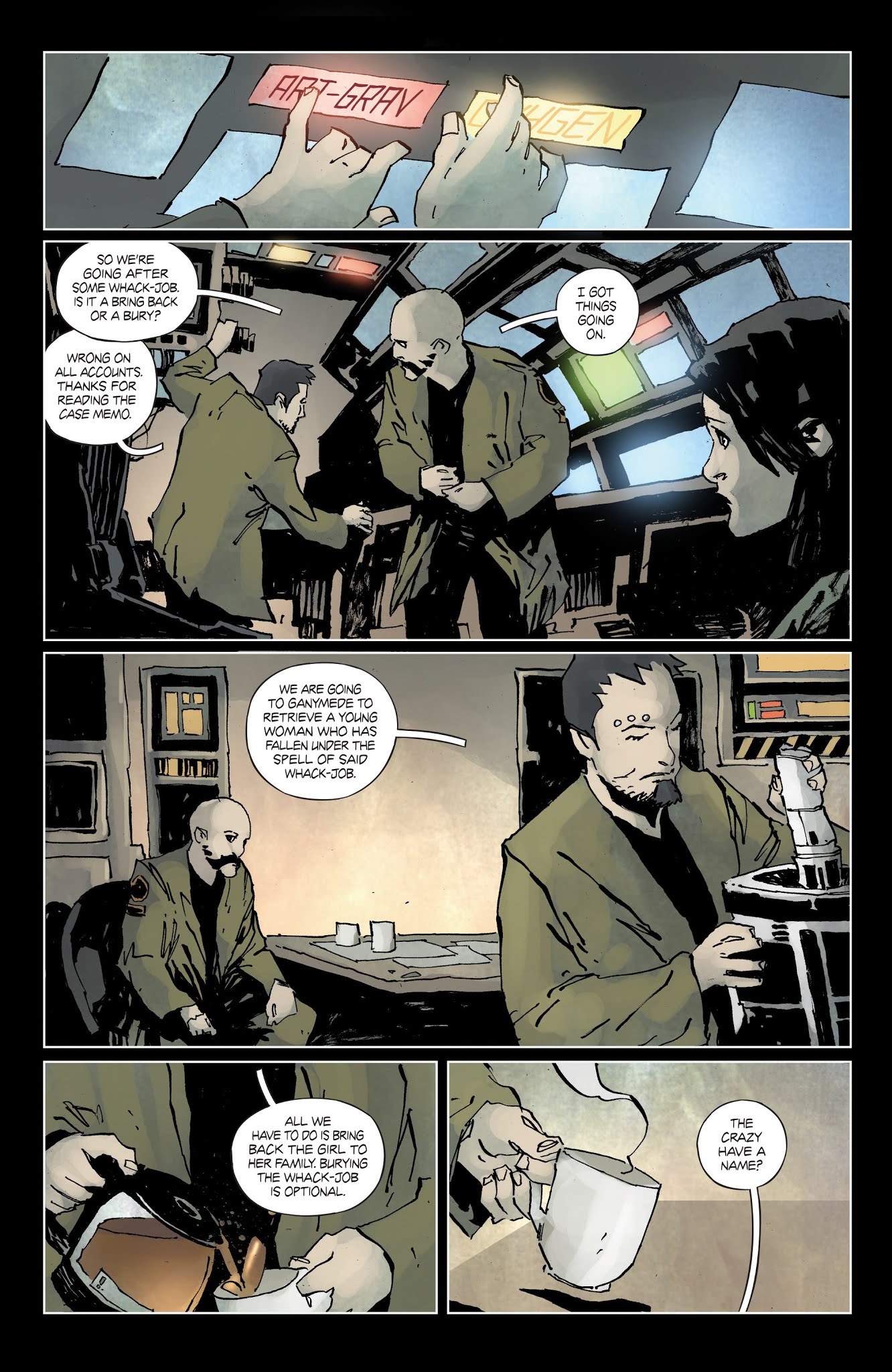 Read online The Disciples comic -  Issue #1 - 12