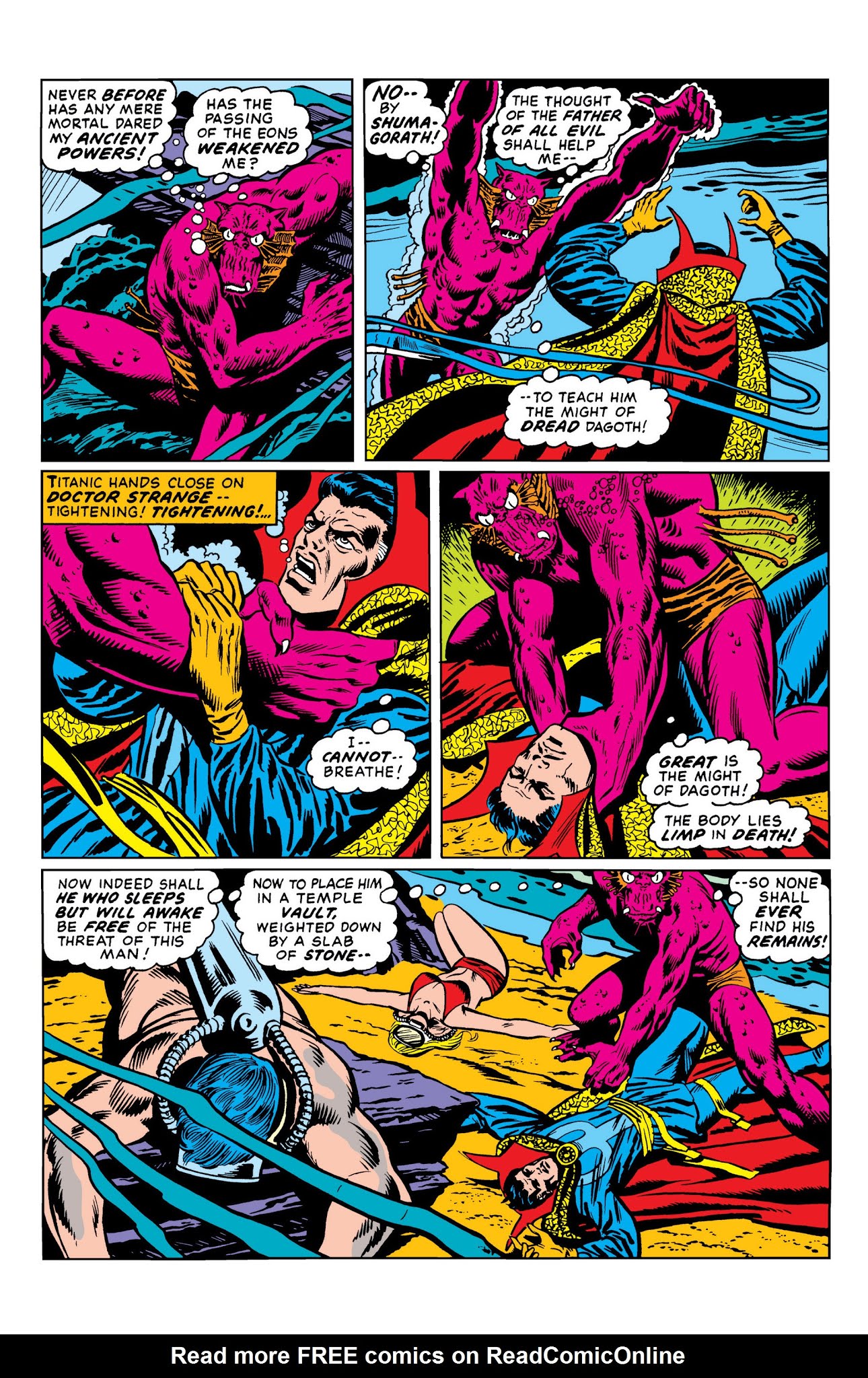 Read online Marvel Masterworks: Doctor Strange comic -  Issue # TPB 4 (Part 3) - 36