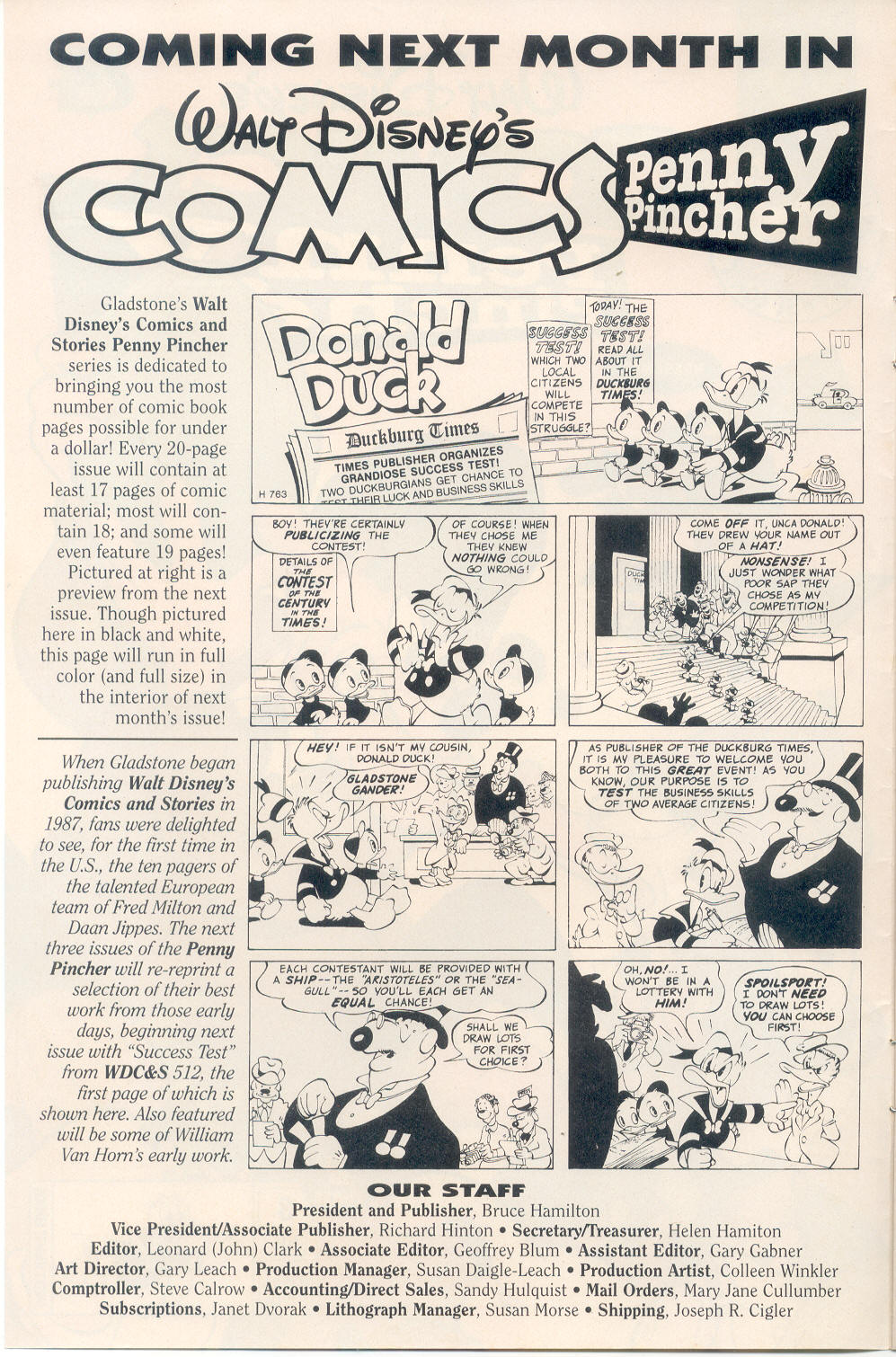 Read online Walt Disney's Comics Penny Pincher comic -  Issue #3 - 1