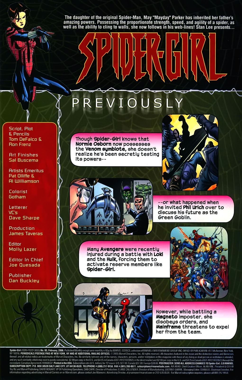 Read online Spider-Girl (1998) comic -  Issue #93 - 2