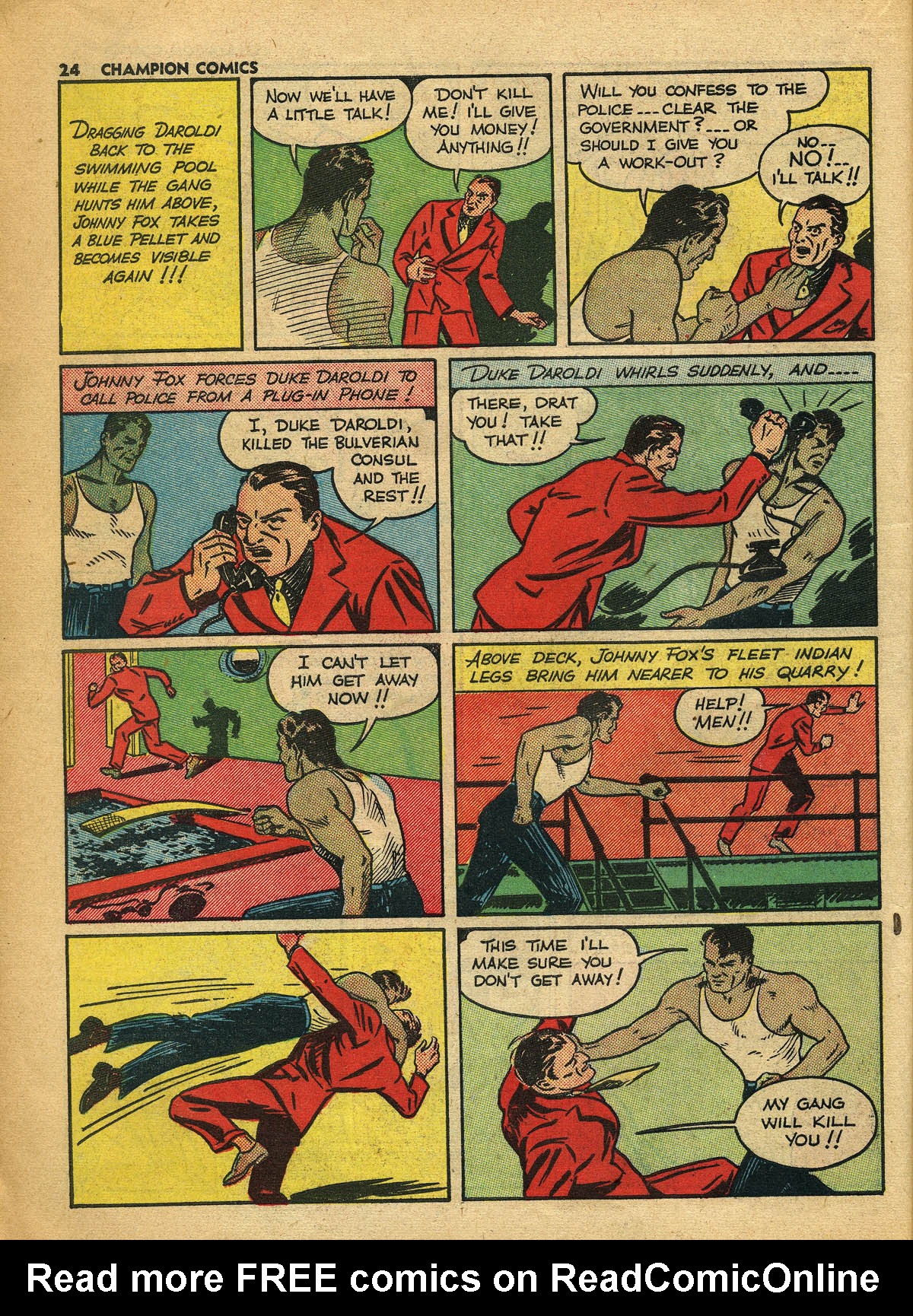 Read online Champion Comics comic -  Issue #7 - 25