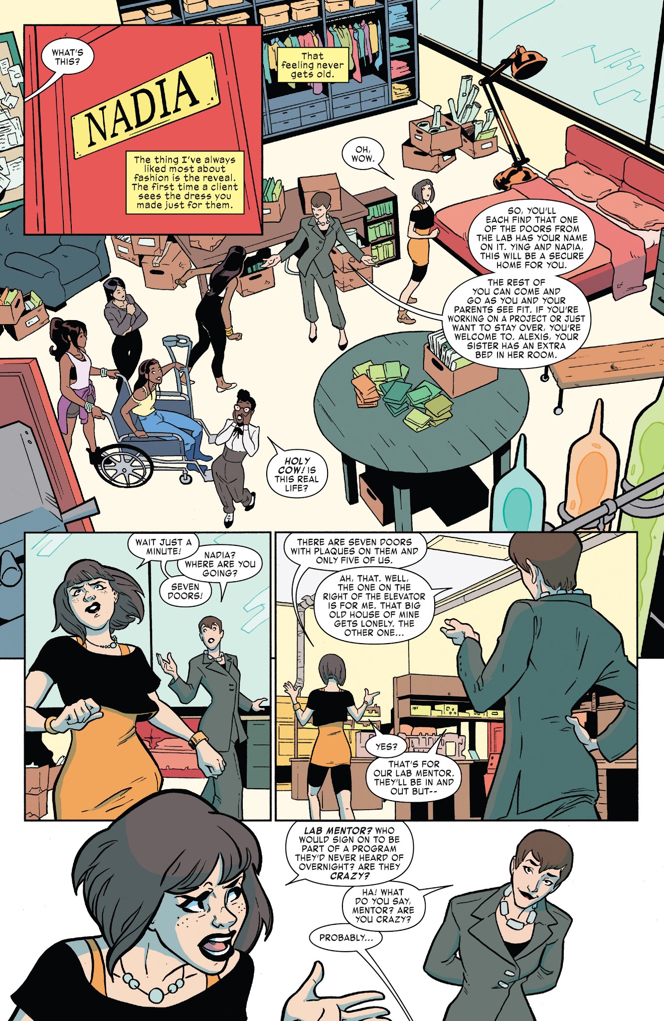 Read online The Unstoppable Wasp comic -  Issue #8 - 13