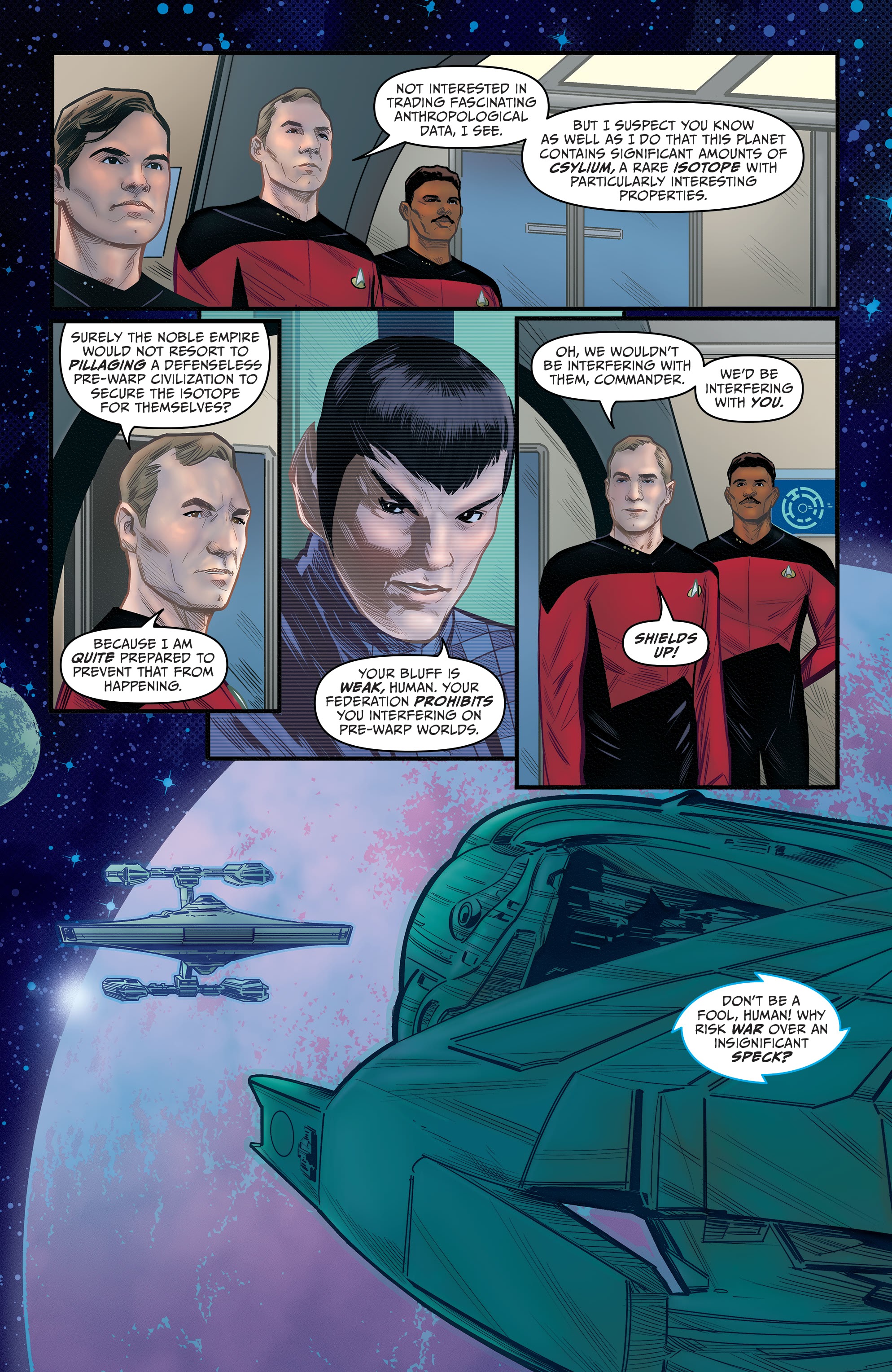 Read online Star Trek: Picard: Stargazer comic -  Issue #1 - 16