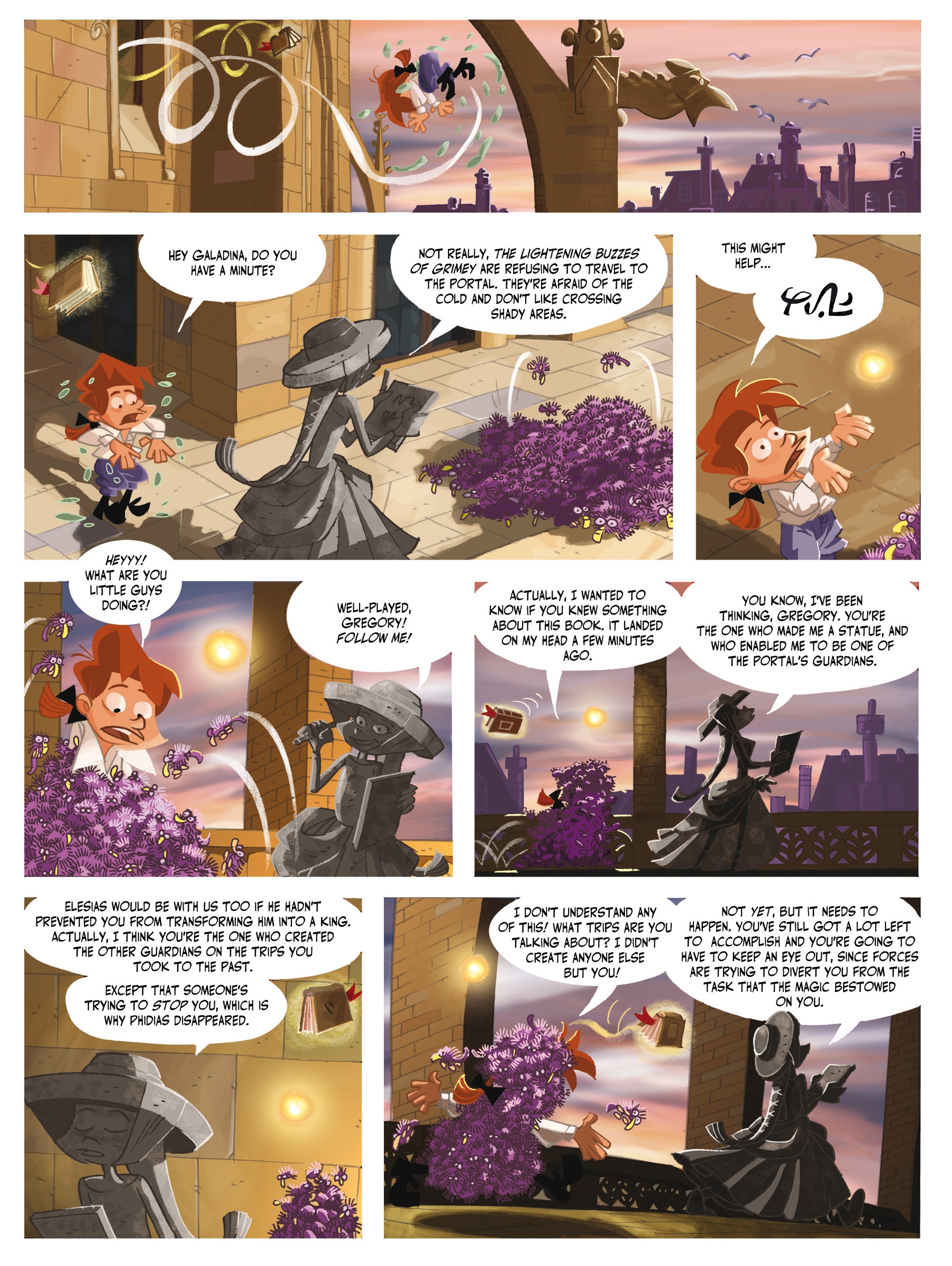 Read online Gregory and the Gargoyles comic -  Issue #4 - 15