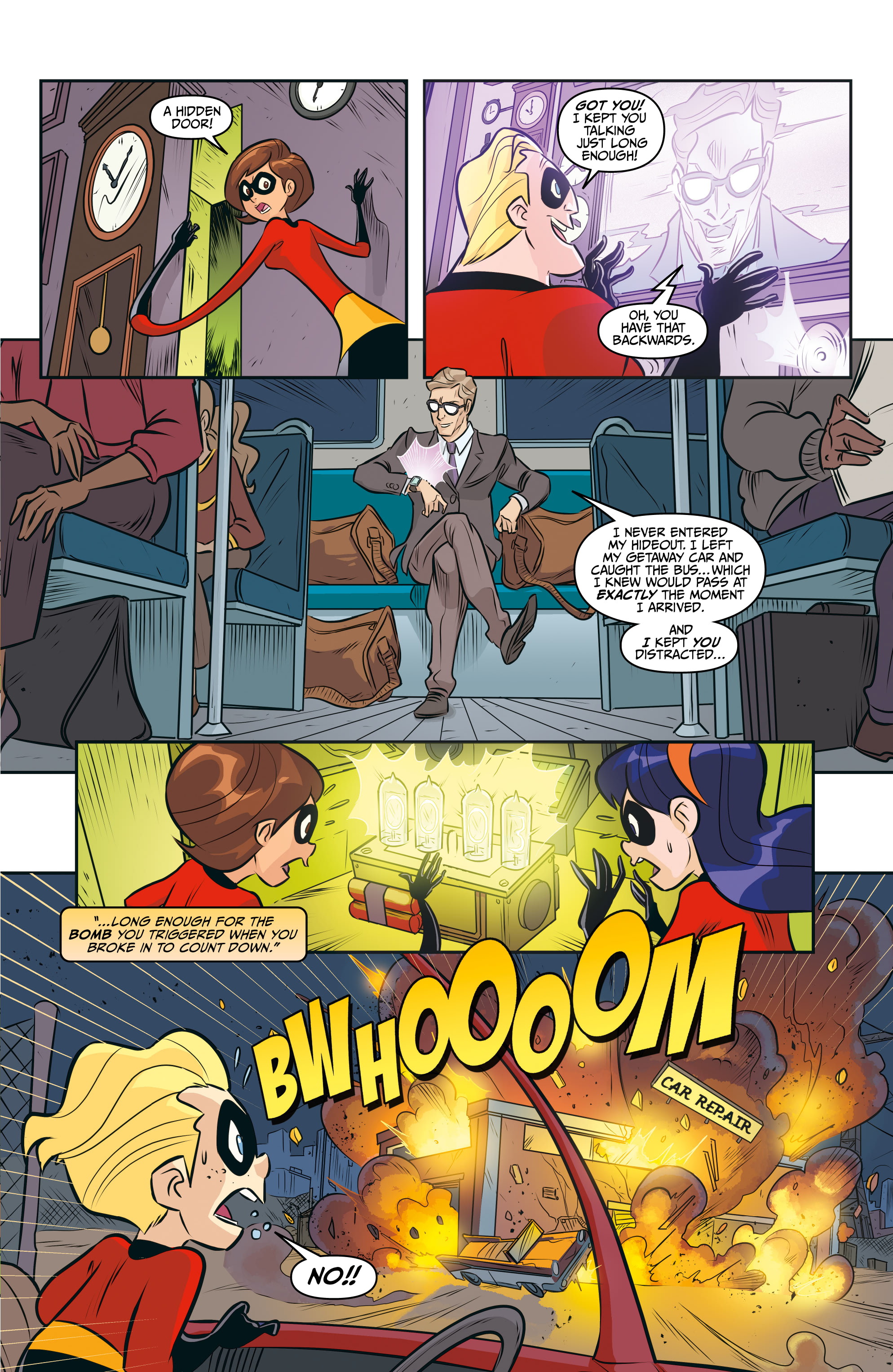 Read online Incredibles 2: Slow Burn comic -  Issue #2 - 7