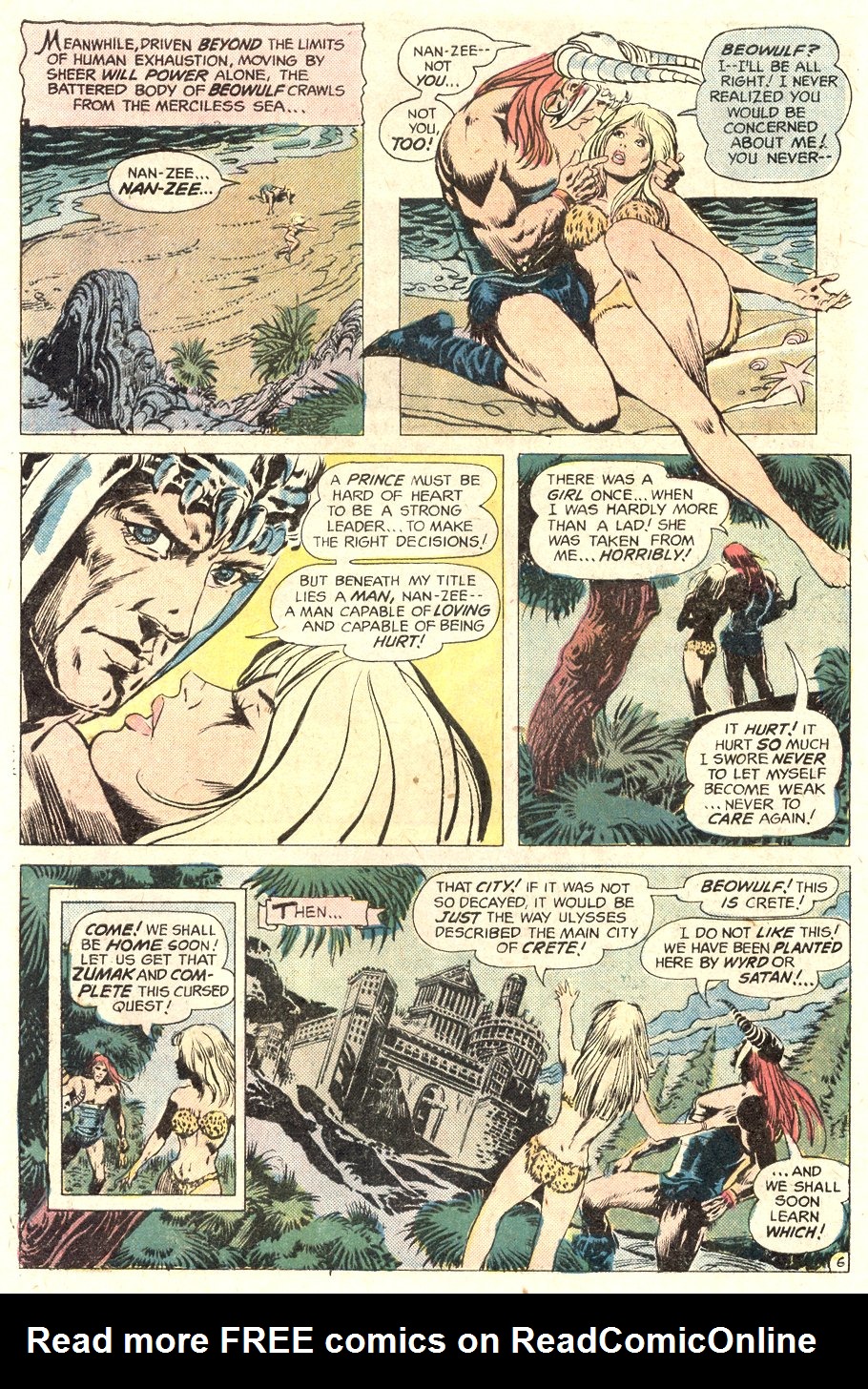 Read online Beowulf (1975) comic -  Issue #6 - 7