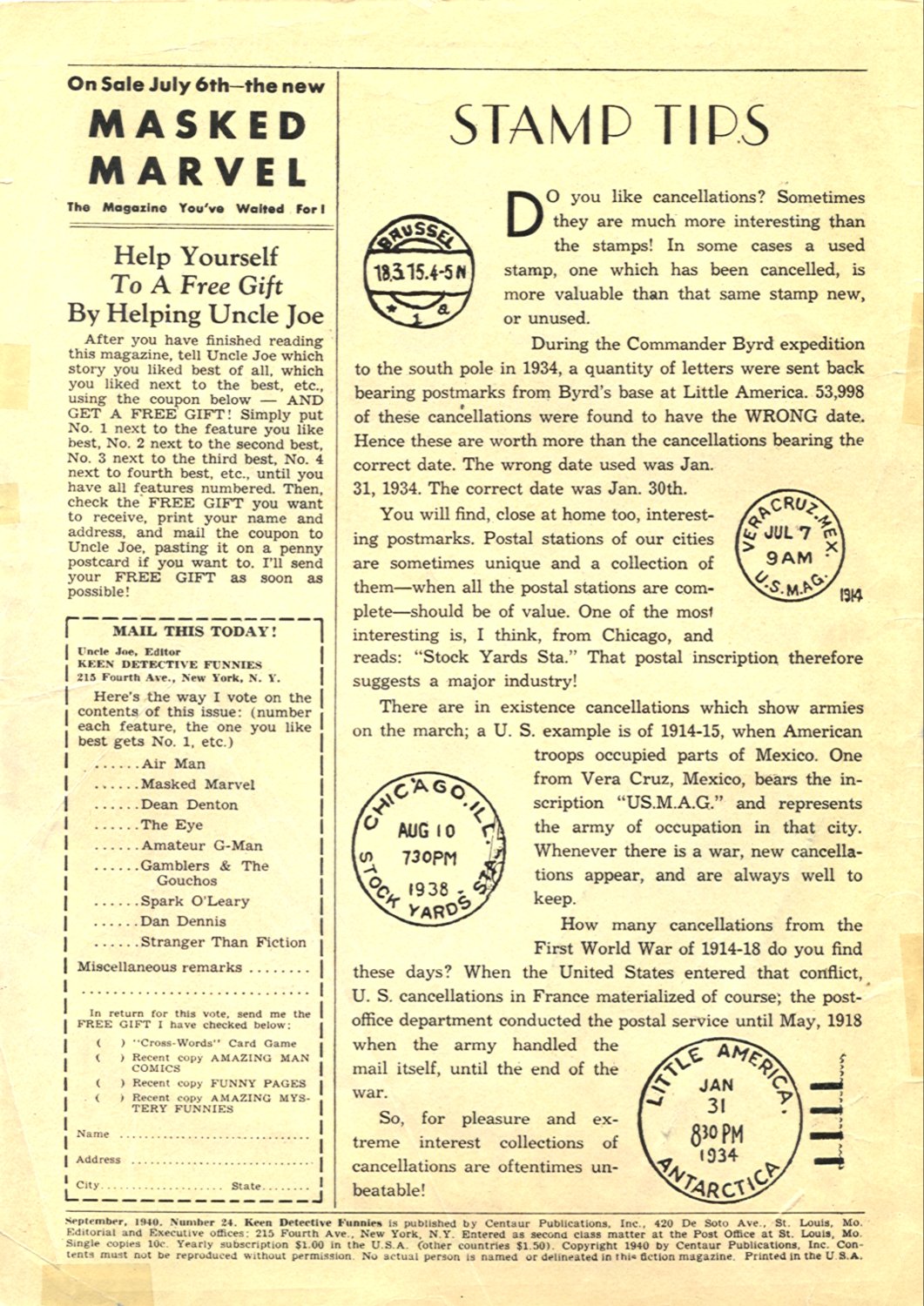 Read online Keen Detective Funnies comic -  Issue #24 - 2