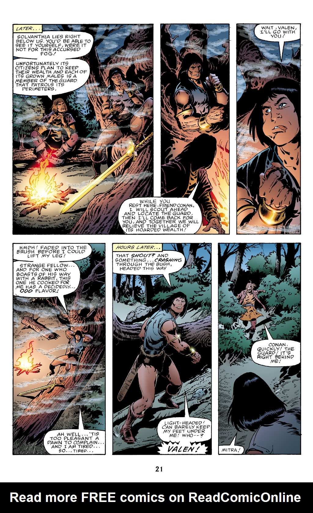 Read online The Chronicles of Conan comic -  Issue # TPB 19 (Part 1) - 22