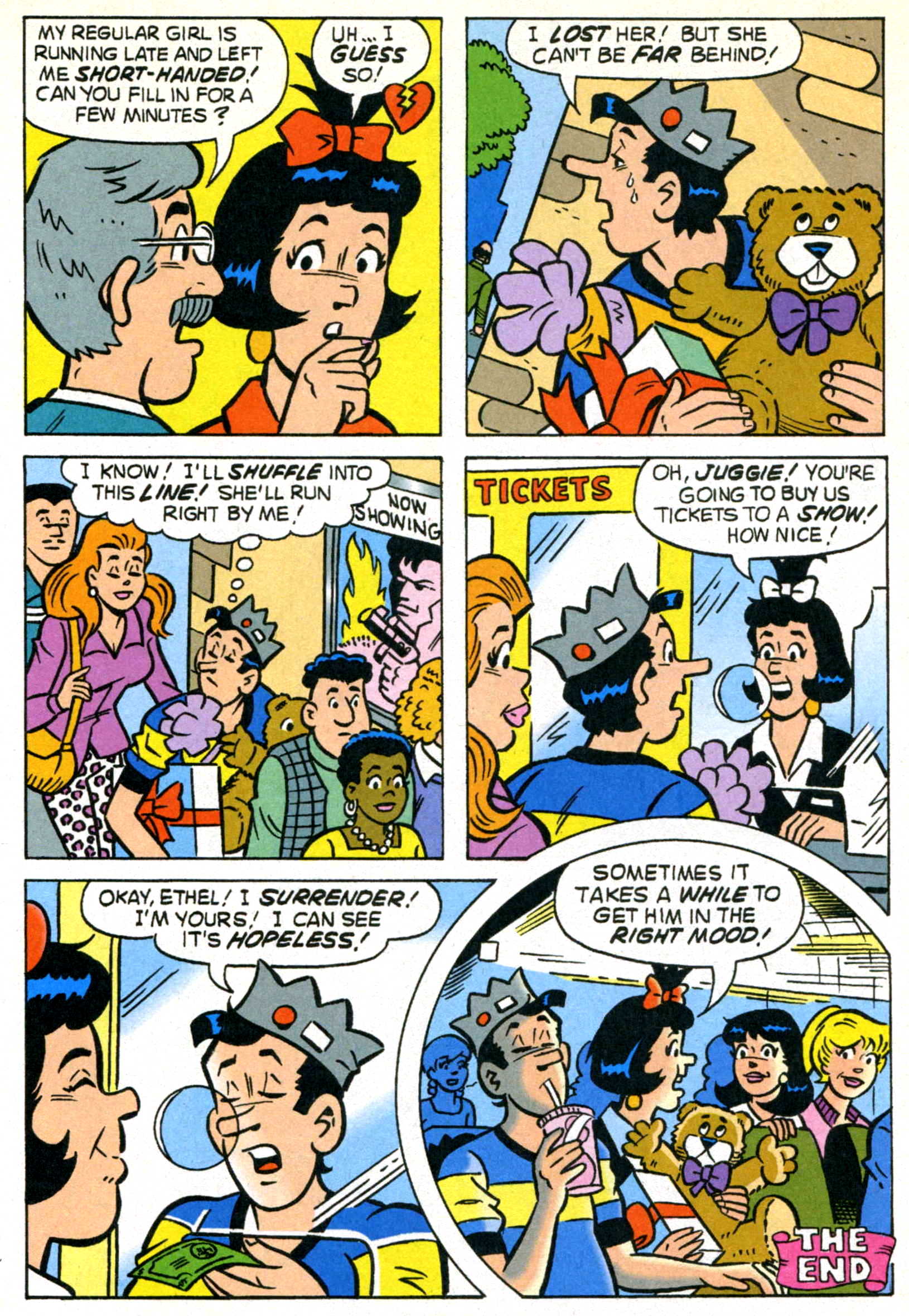 Read online Archie's Pal Jughead Comics comic -  Issue #98 - 16