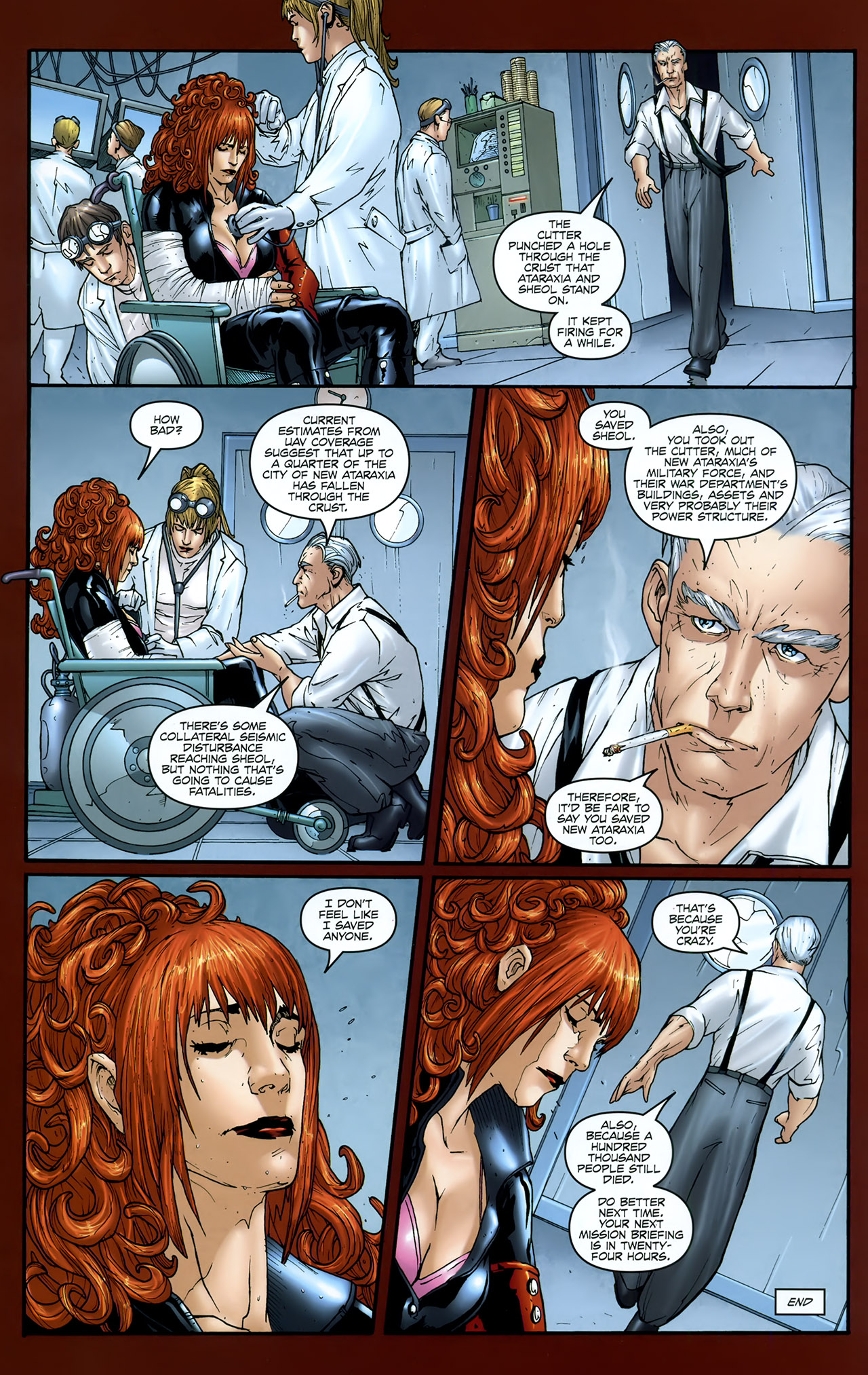 Read online Anna Mercury comic -  Issue #5 - 25