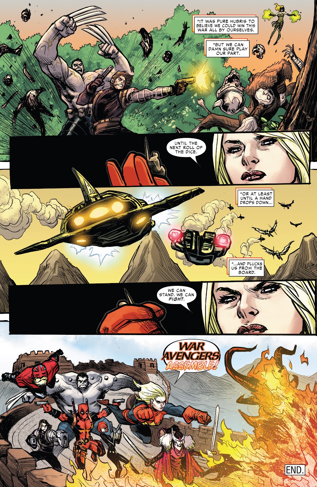 War Of The Realms Strikeforce issue The War Avengers - Page 32