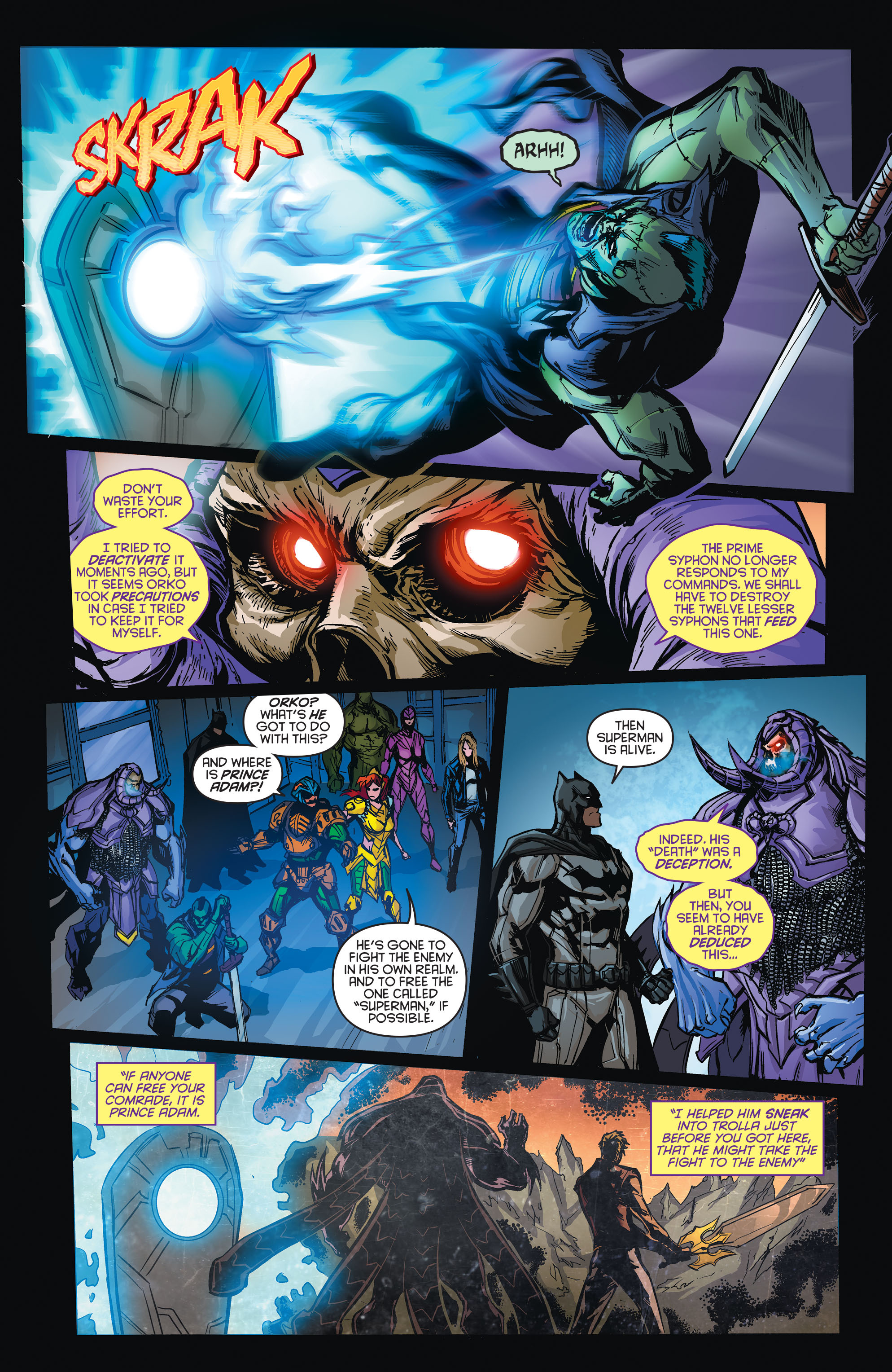 Read online DC Universe vs. The Masters of the Universe comic -  Issue #5 - 19