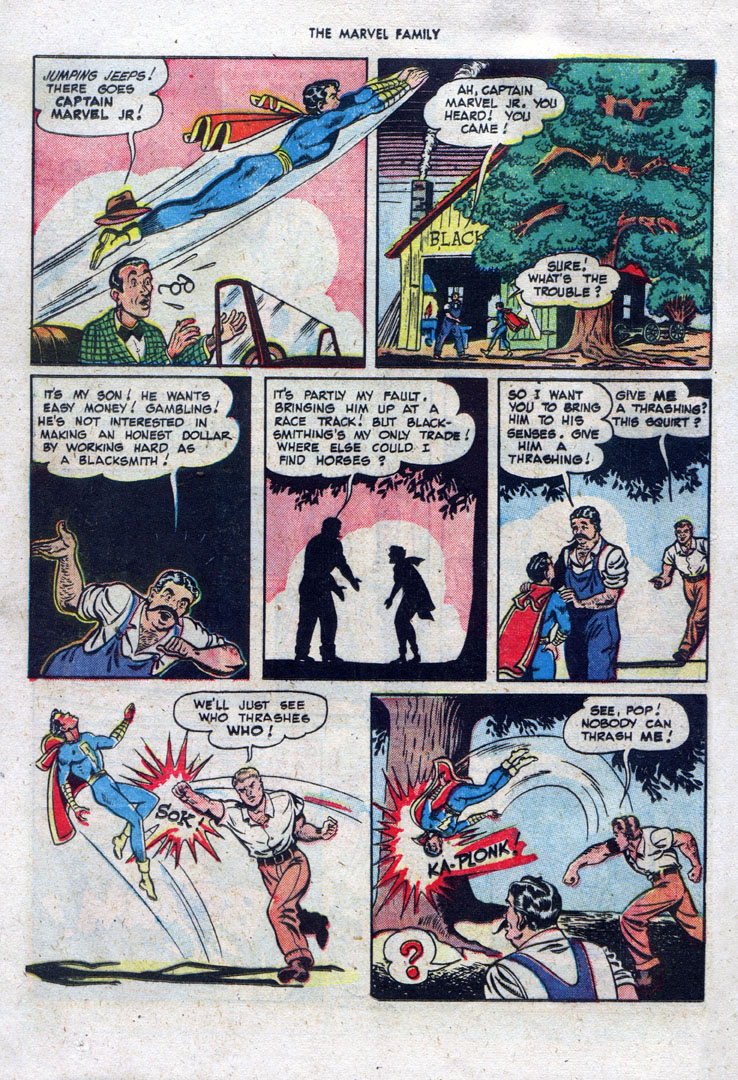 Read online The Marvel Family comic -  Issue #34 - 22