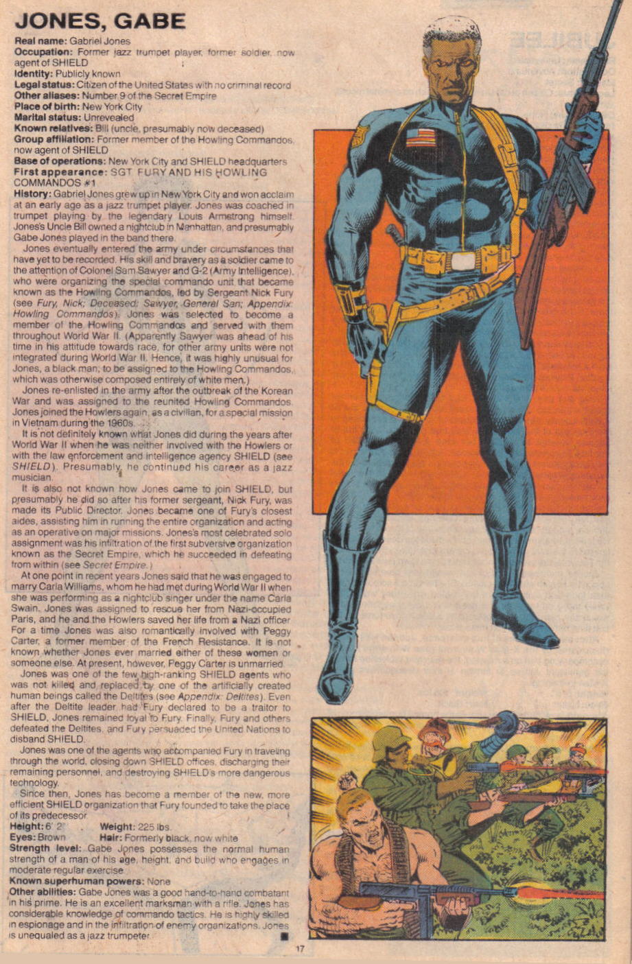 Read online The Official Handbook of the Marvel Universe: Update '89 comic -  Issue #4 - 19