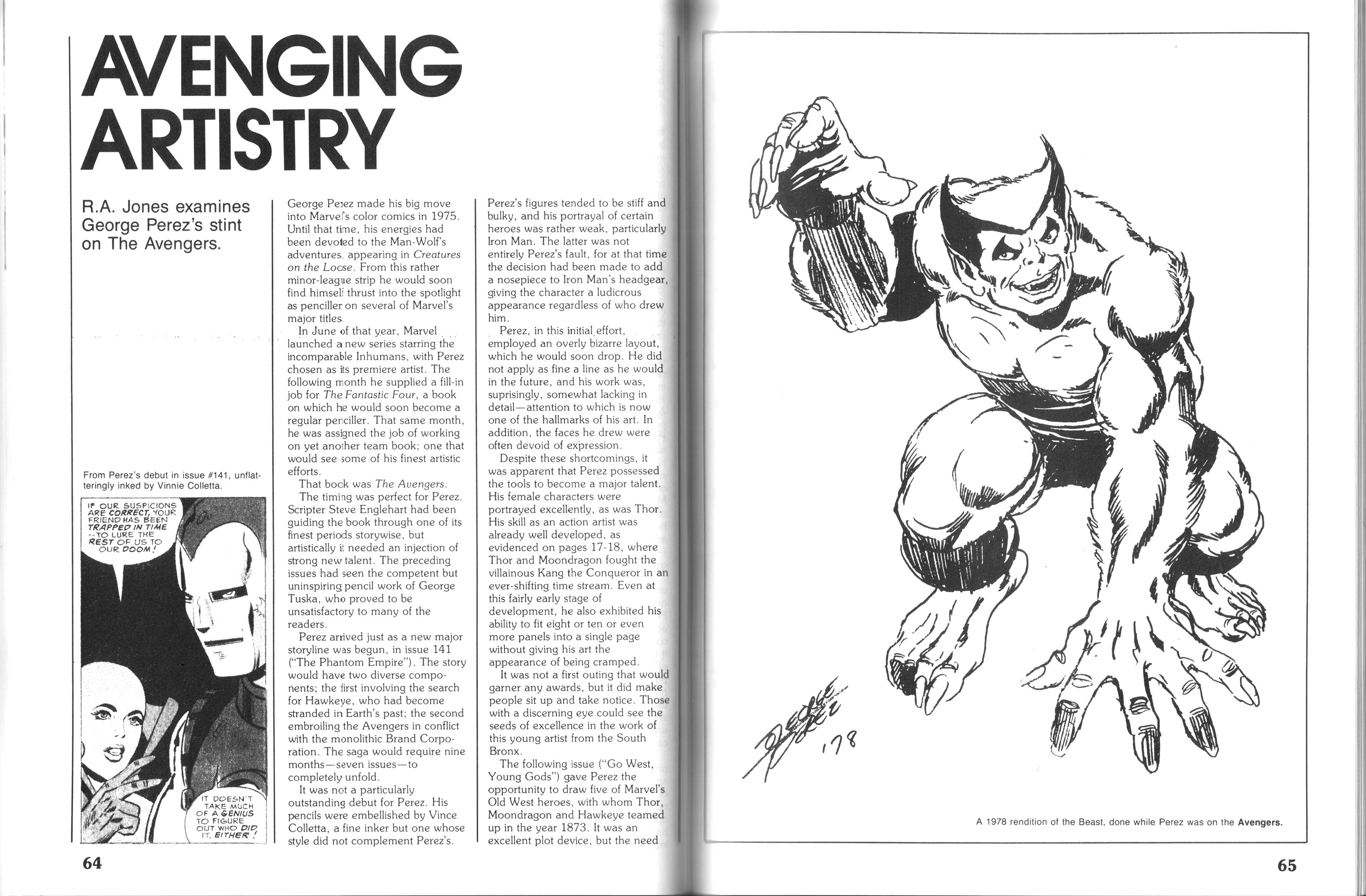 Read online Focus On George Perez comic -  Issue # Full - 33