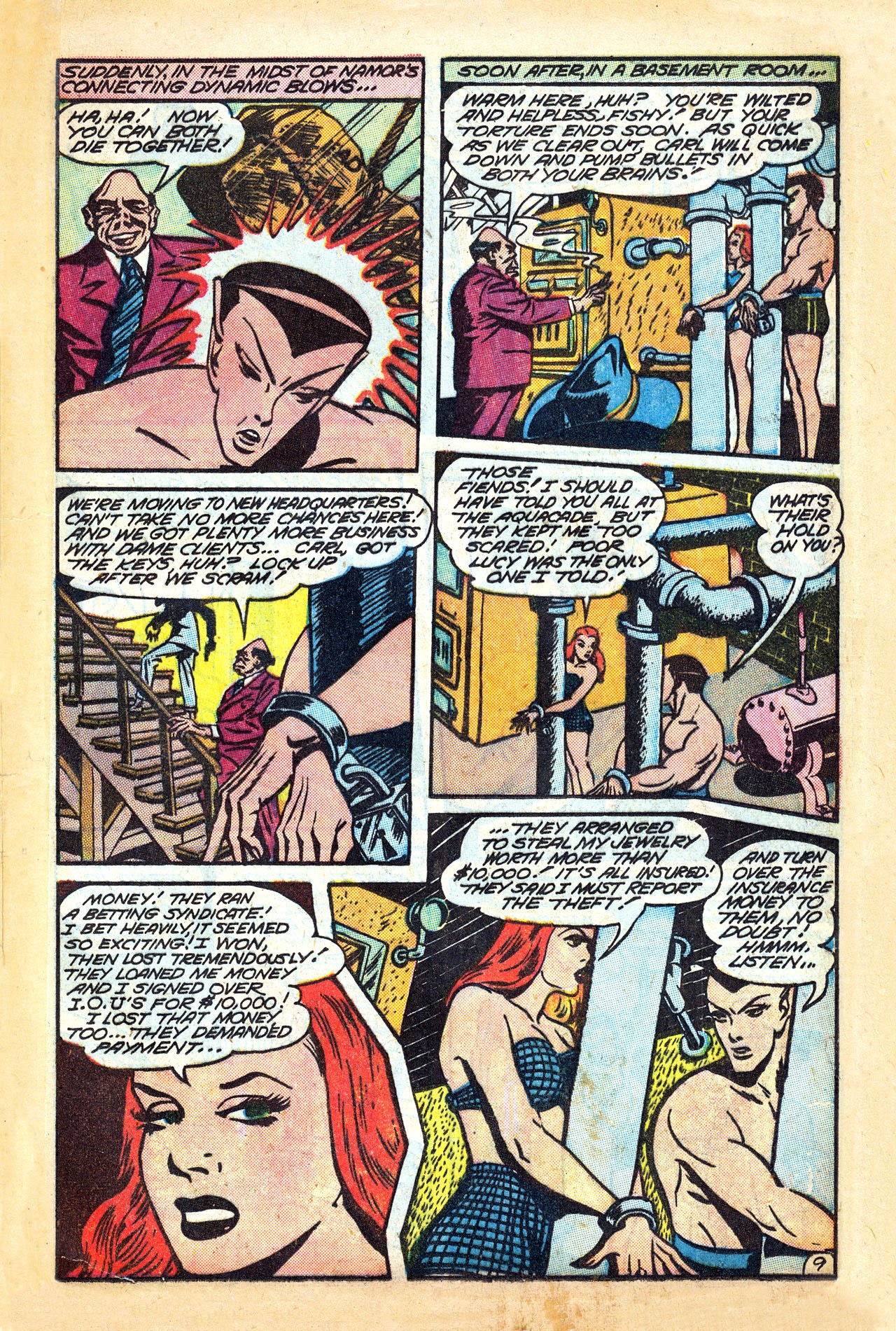 Read online Marvel Mystery Comics comic -  Issue #83 - 23