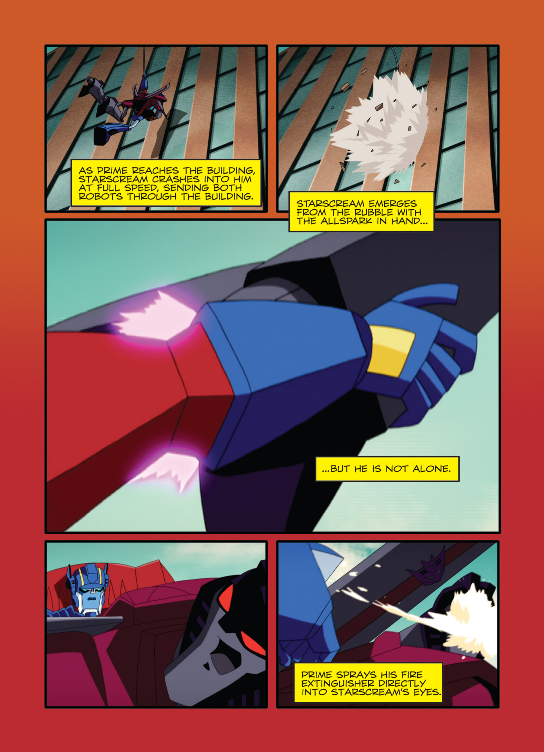 Read online Transformers Animated comic -  Issue #1 - 109