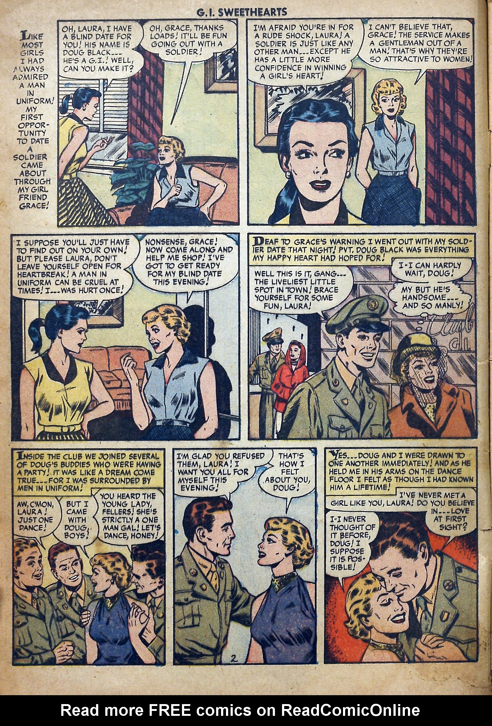 Read online G.I. Sweethearts comic -  Issue #39 - 4