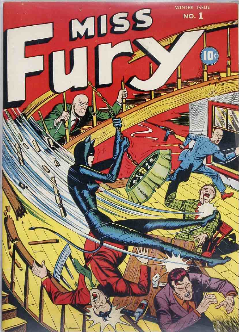 Read online Miss Fury (1942) comic -  Issue #1 - 1