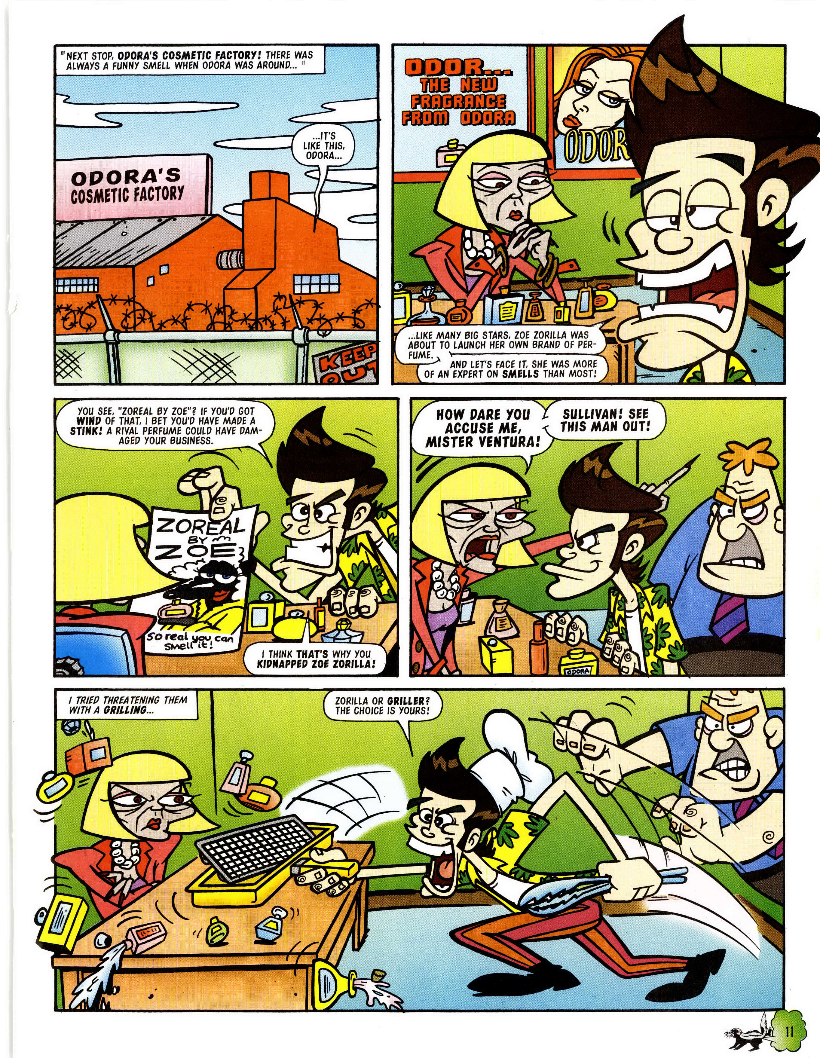Read online Ace Ventura Pet Detective comic -  Issue #7 - 11