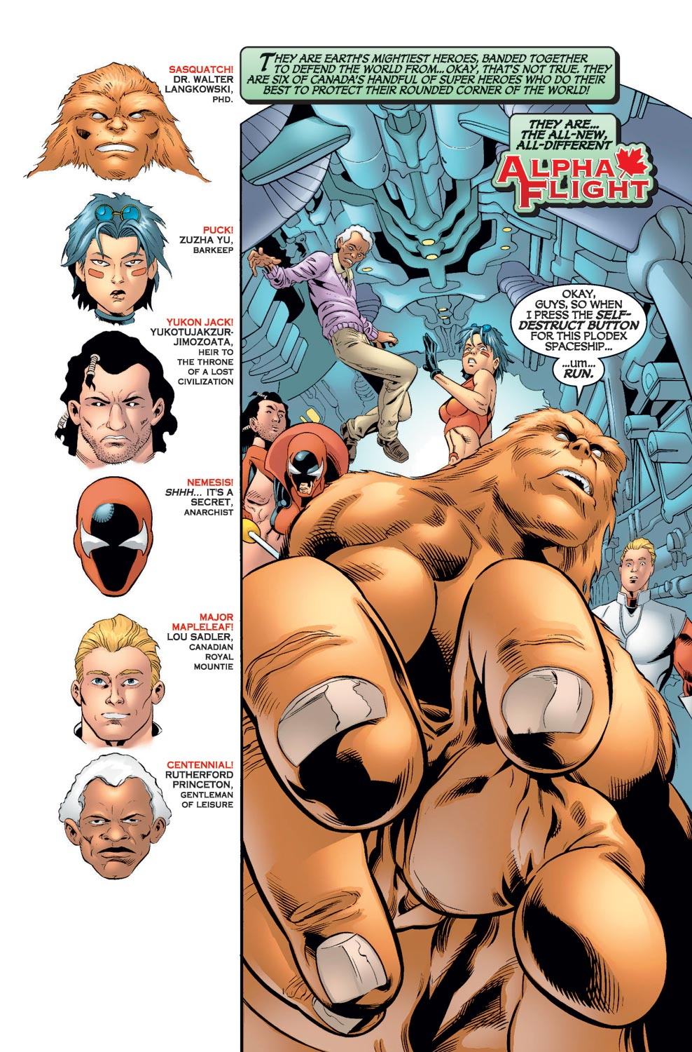 Read online Alpha Flight (2004) comic -  Issue #7 - 3