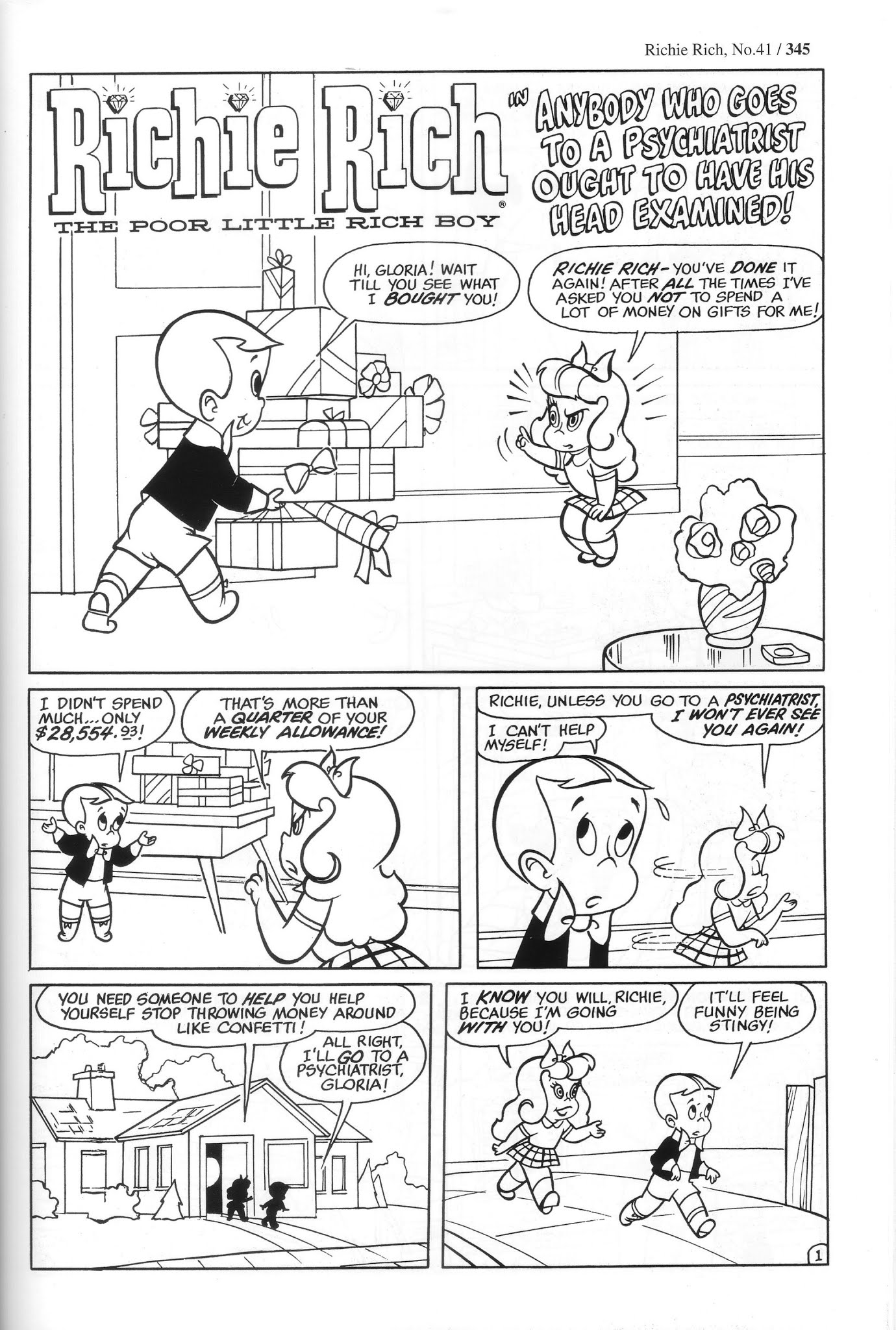 Read online Harvey Comics Classics comic -  Issue # TPB 2 (Part 4) - 46