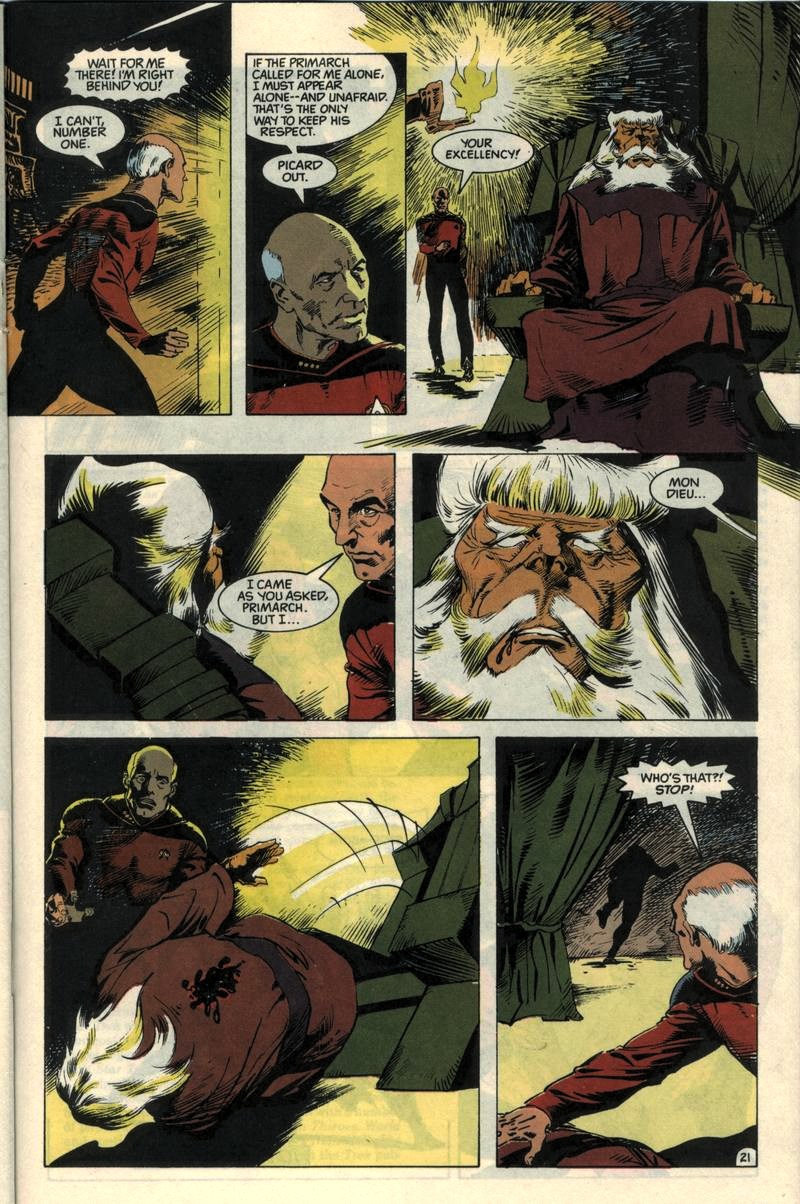 Read online Star Trek: The Next Generation (1989) comic -  Issue #1 - 22