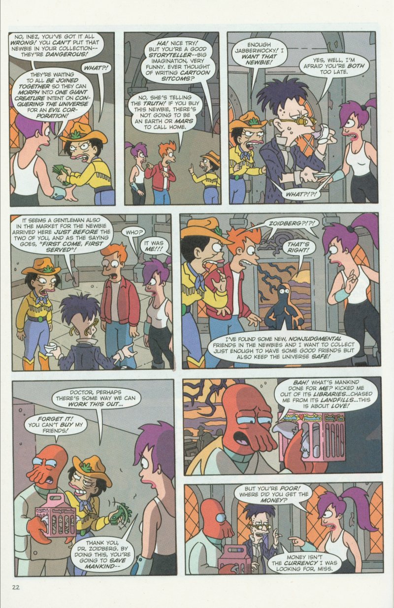 Read online Futurama Comics comic -  Issue #3 - 23