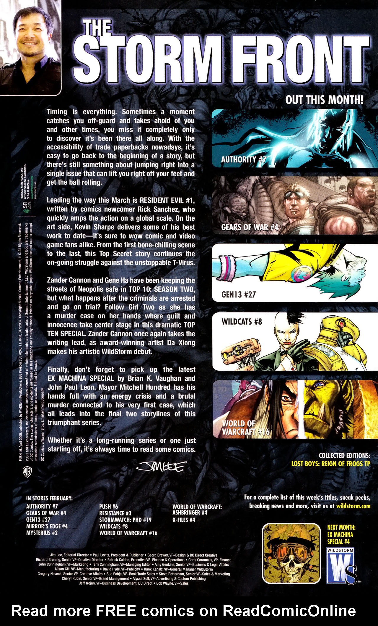 Read online Push comic -  Issue #6 - 18