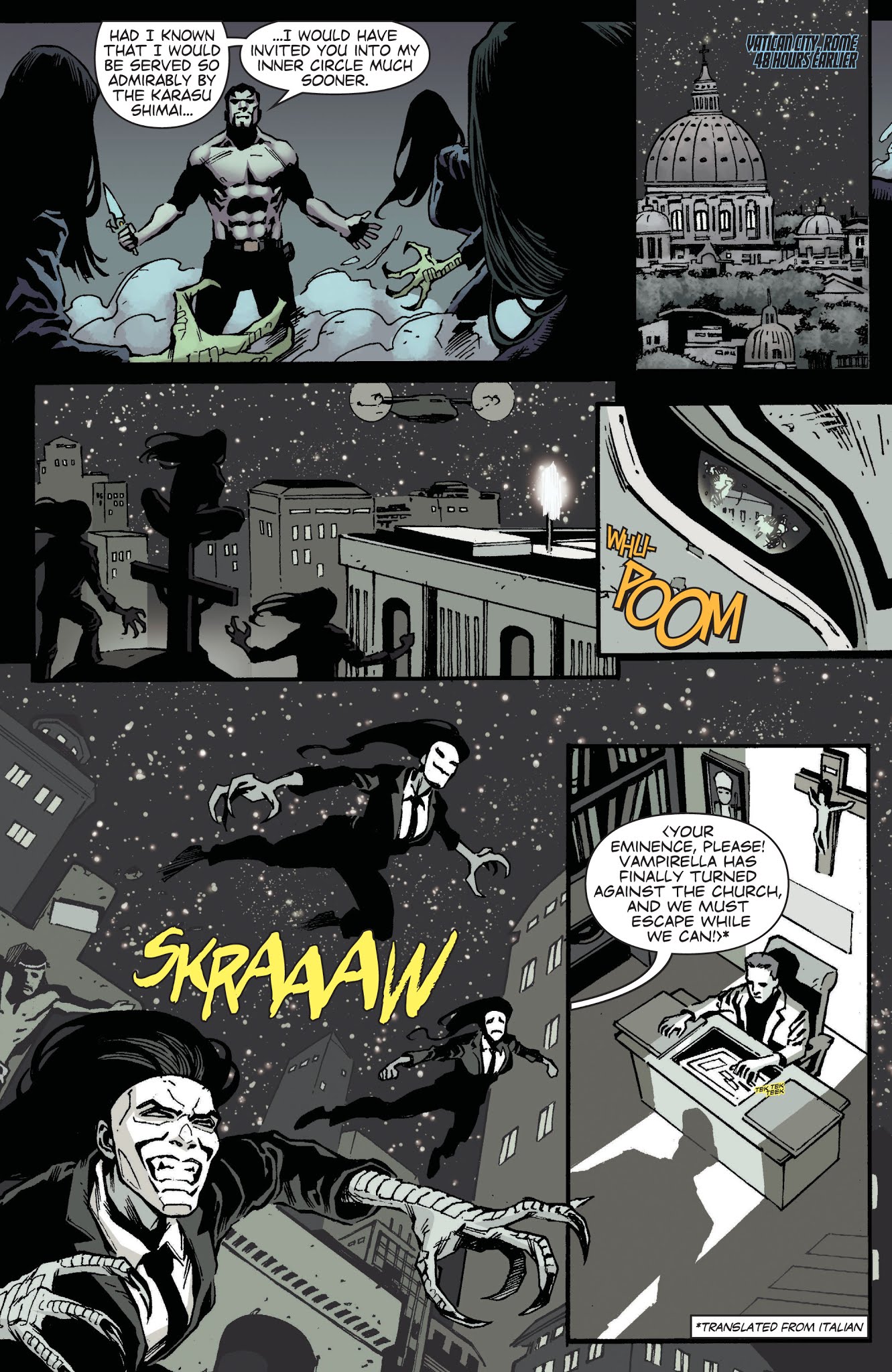 Read online Vampirella: The Dynamite Years Omnibus comic -  Issue # TPB 2 (Part 1) - 84