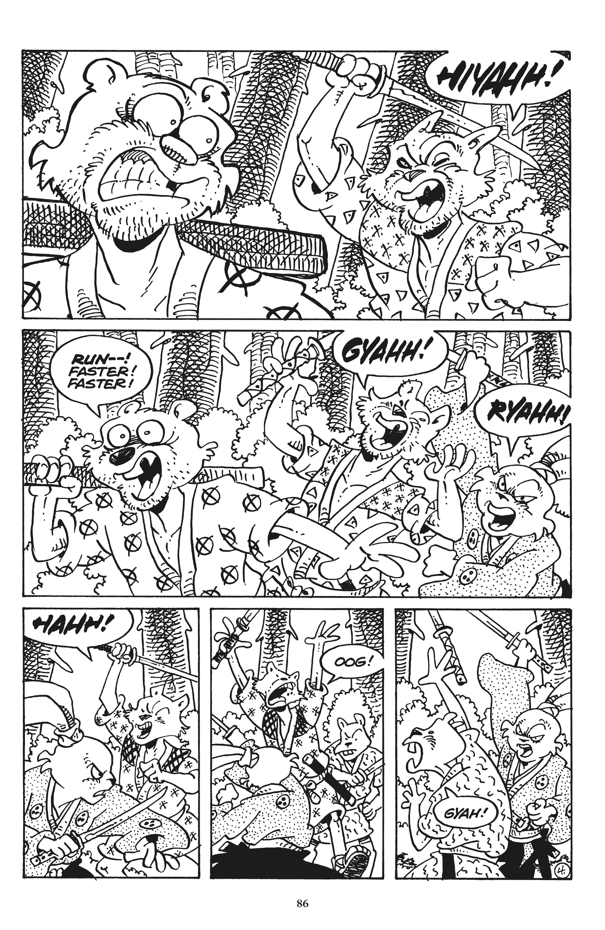 Read online The Usagi Yojimbo Saga comic -  Issue # TPB 8 (Part 1) - 86