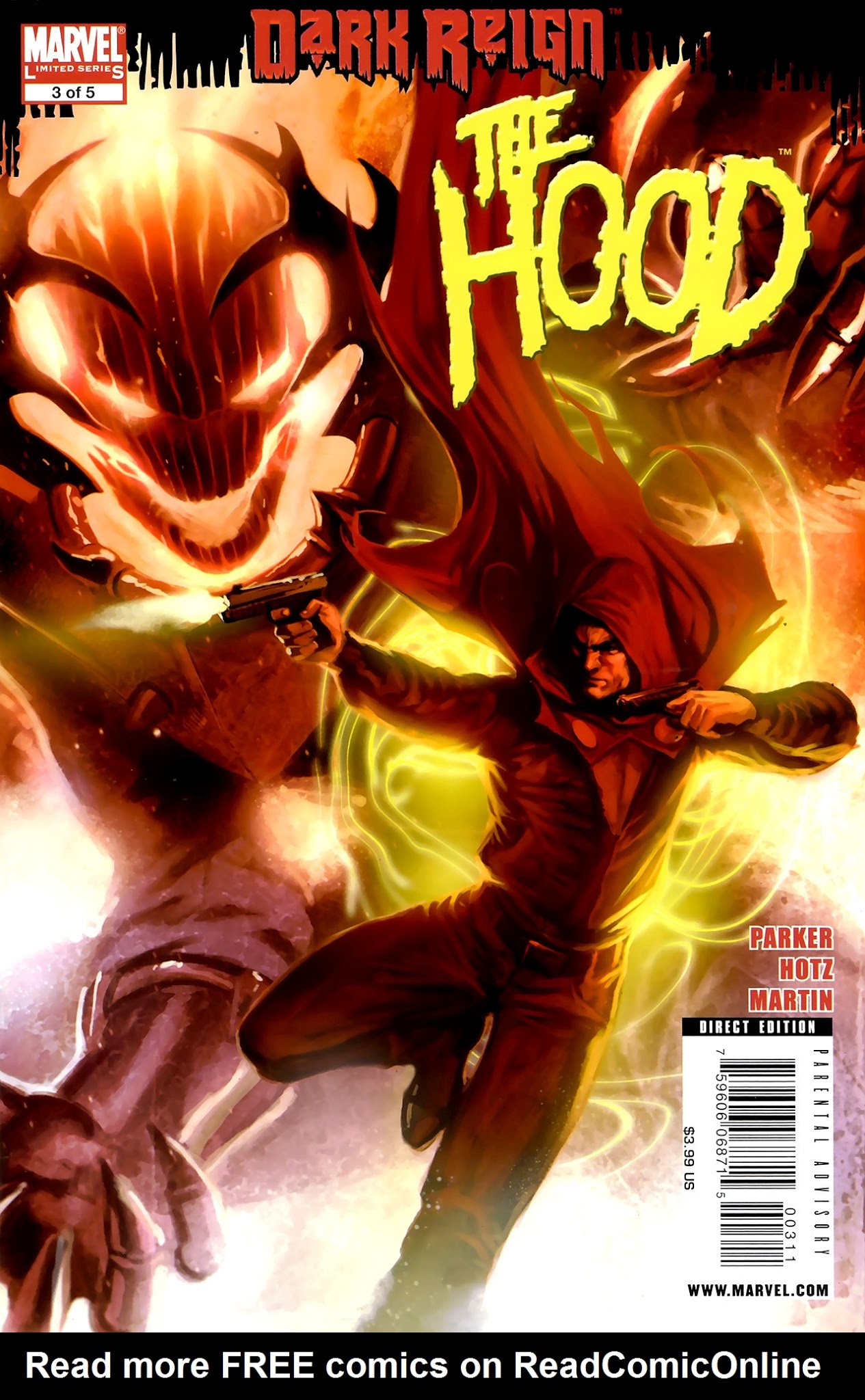 Read online Dark Reign: The Hood comic -  Issue #3 - 1