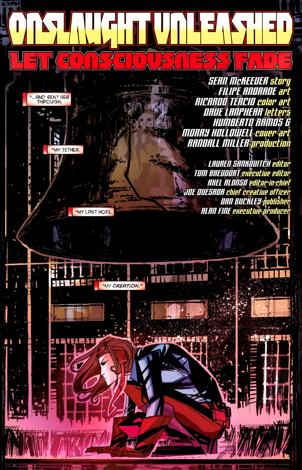 Read online Onslaught Unleashed comic -  Issue #3 - 3