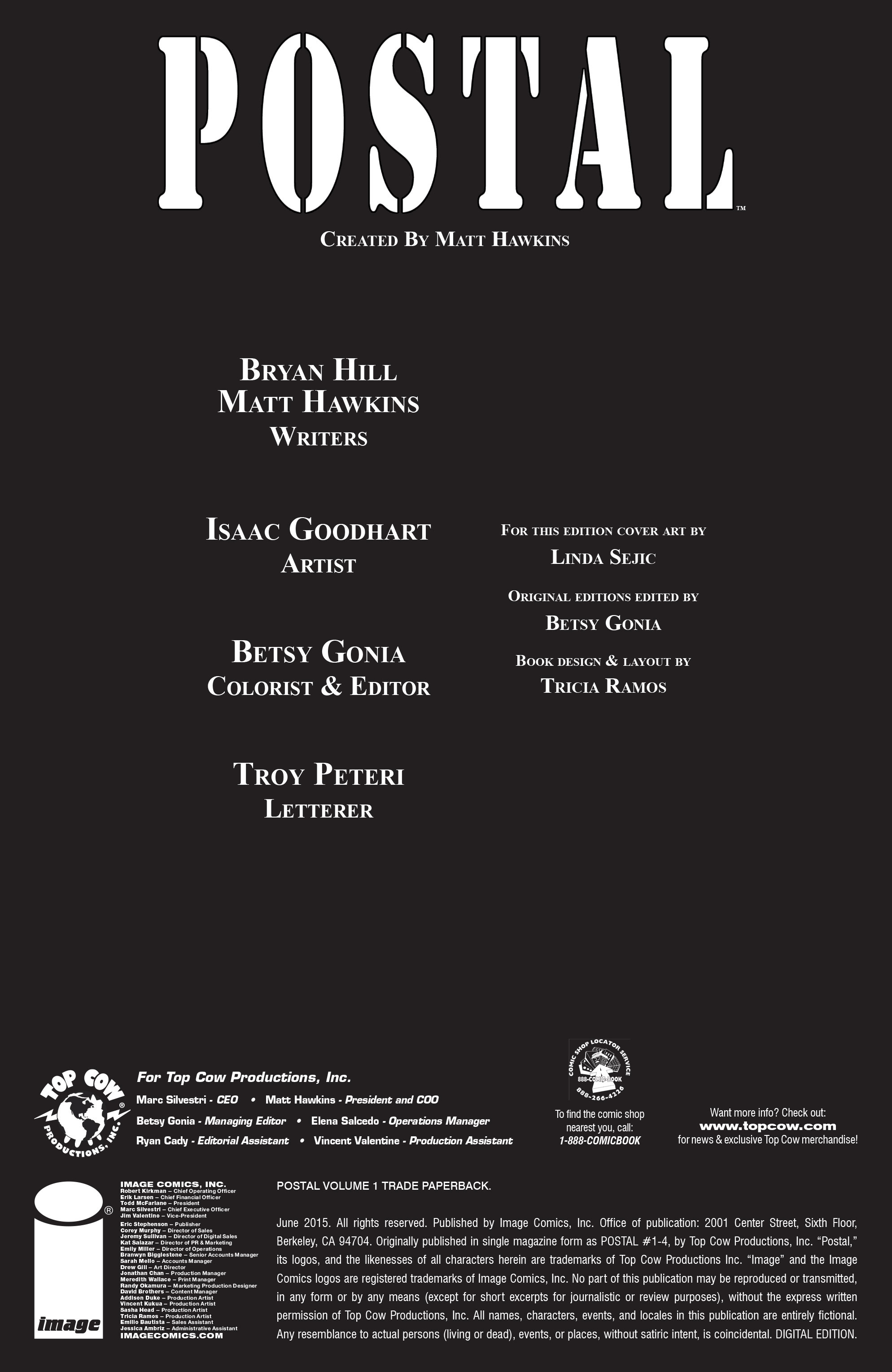 Read online Postal comic -  Issue # _TPB 1 - 4