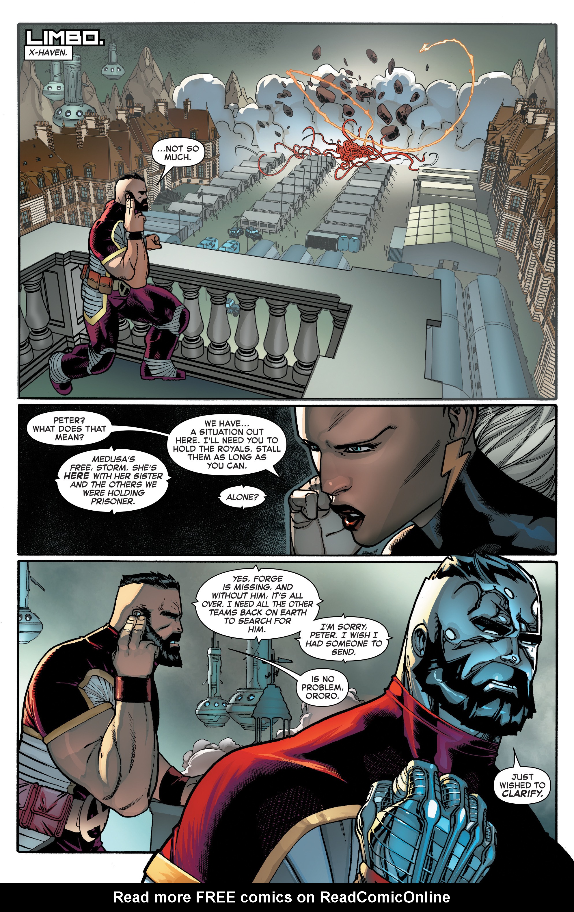 Read online Inhumans Vs. X-Men comic -  Issue #4 - 15