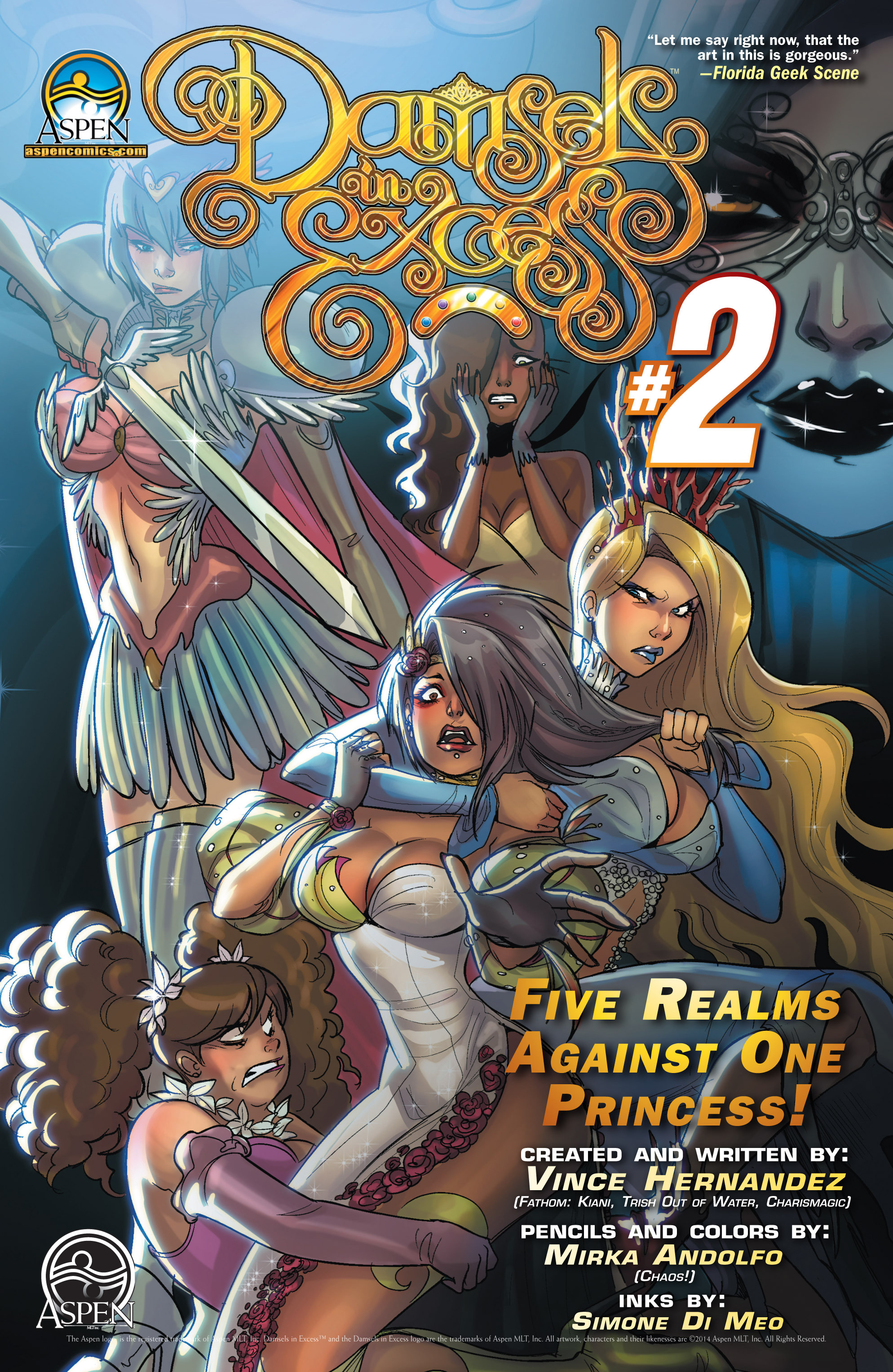 Read online Damsels in Excess comic -  Issue #1 - 37