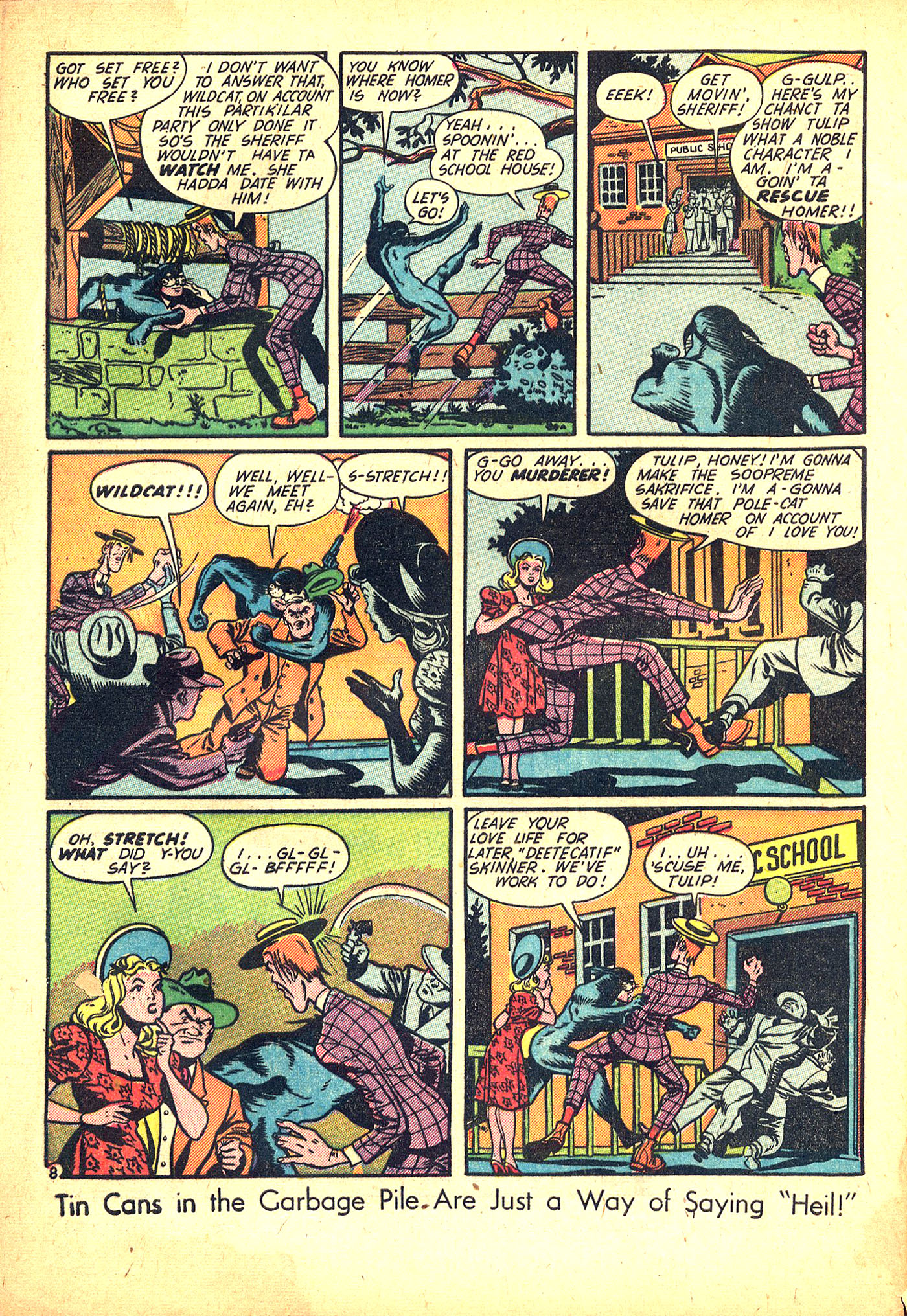 Read online Sensation (Mystery) Comics comic -  Issue #31 - 56