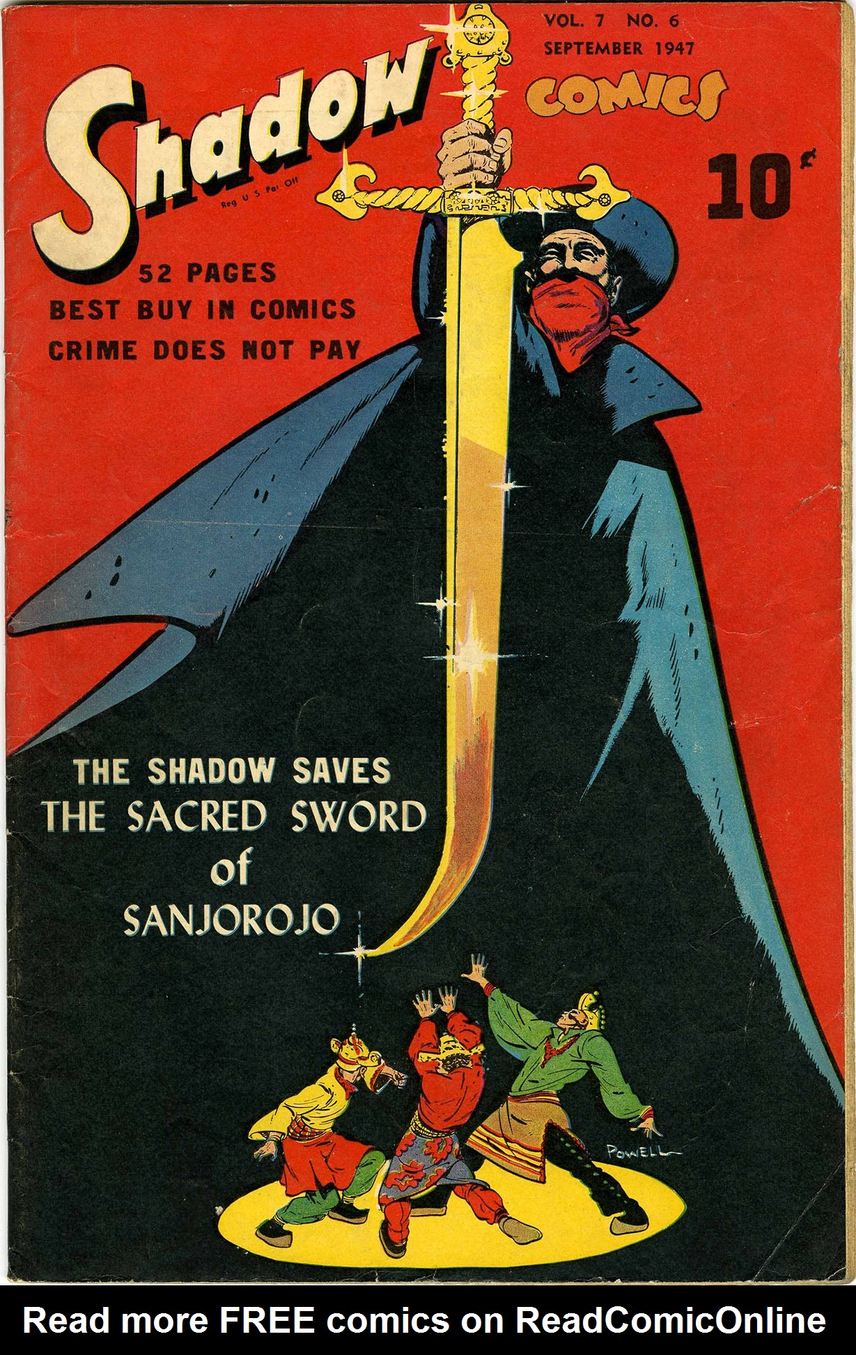 Read online Shadow Comics comic -  Issue #78 - 1